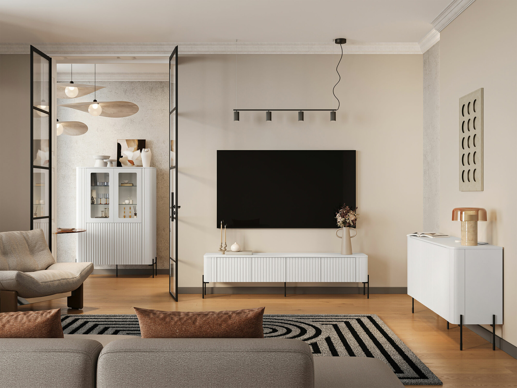 Woonkamerset Mavnue 104 (Wit)