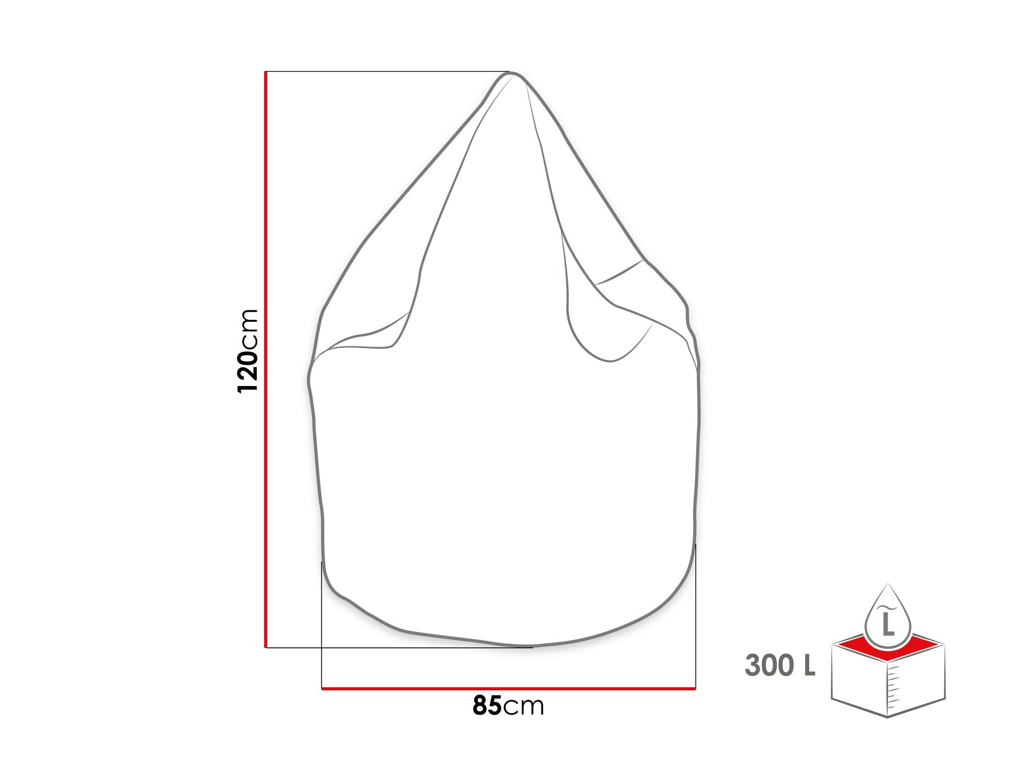 Zitzak Comfivo 283 (Poso 100)