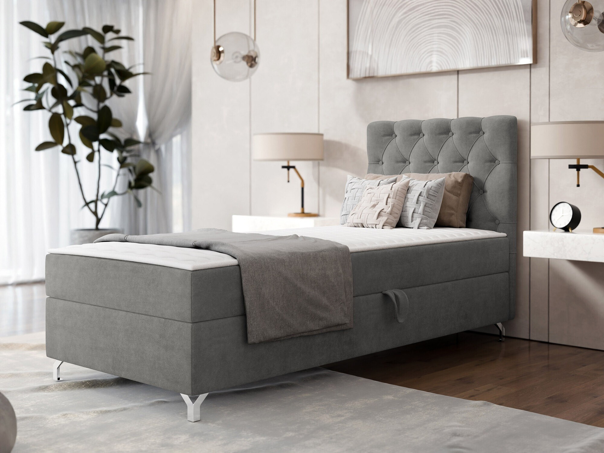 Boxspring Memphis 142 (Manila 16)