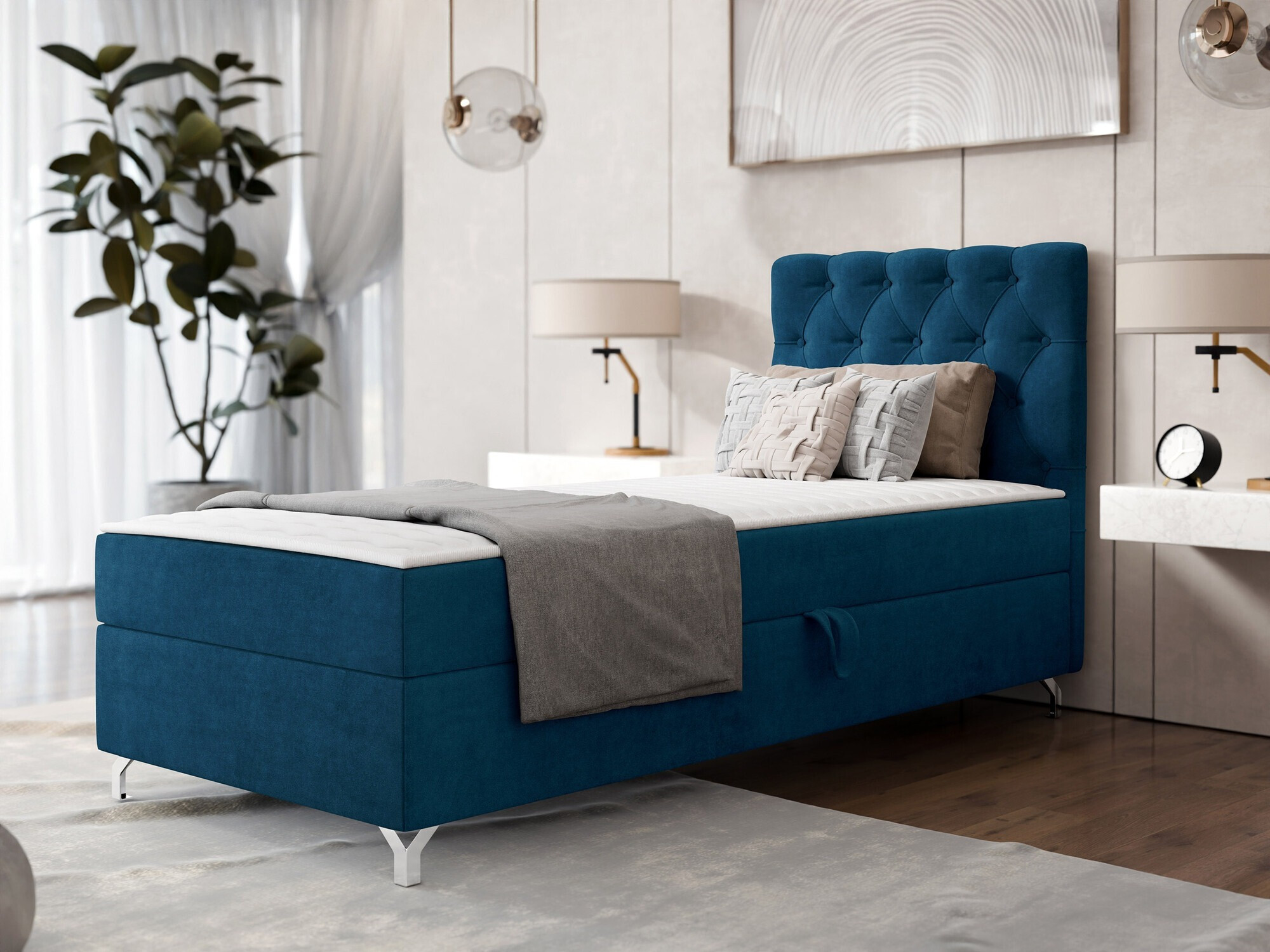 Boxspring Memphis 142 (Manila 26)
