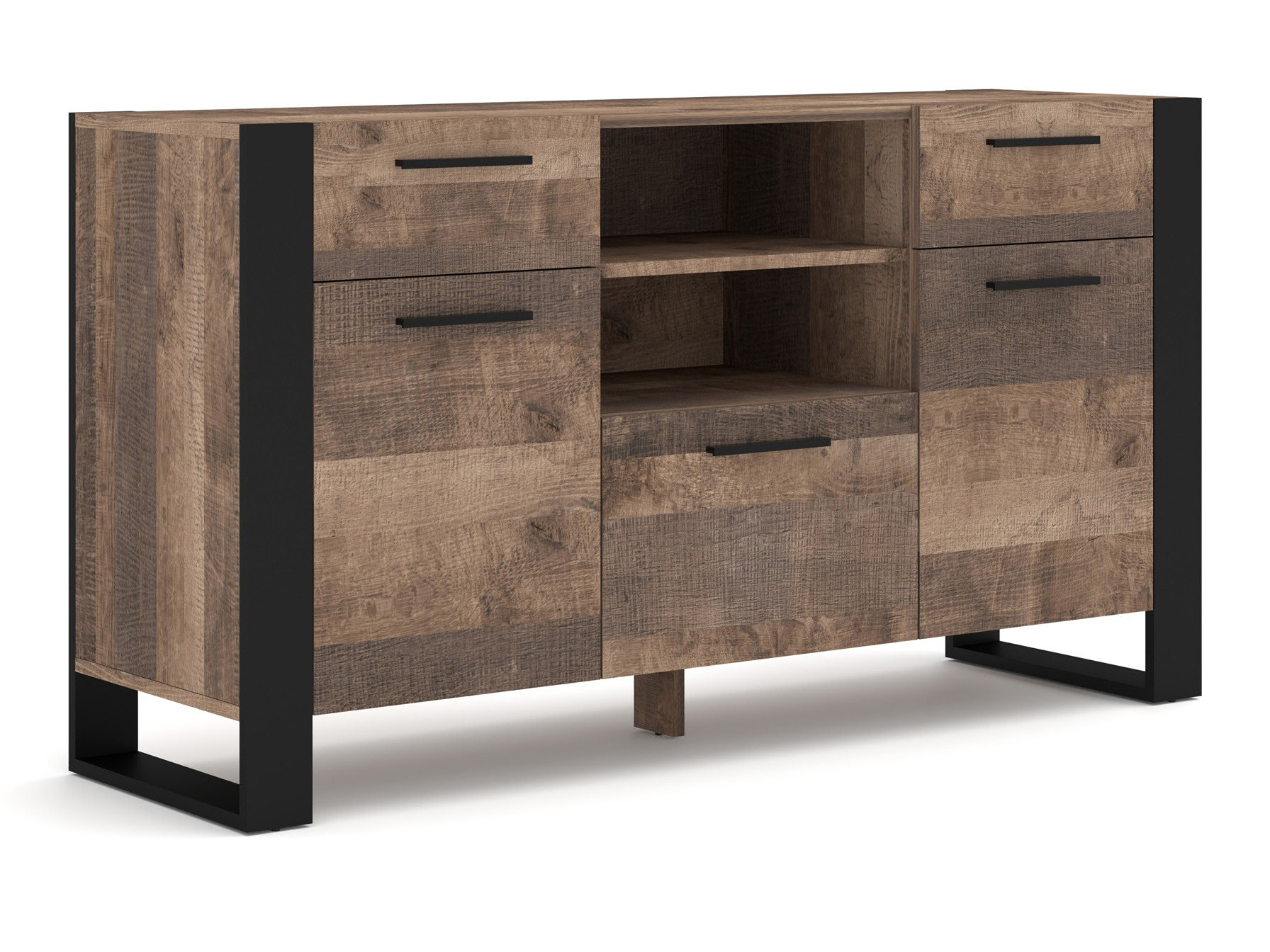 Ladekast Cordoro 115 (Donker hout)