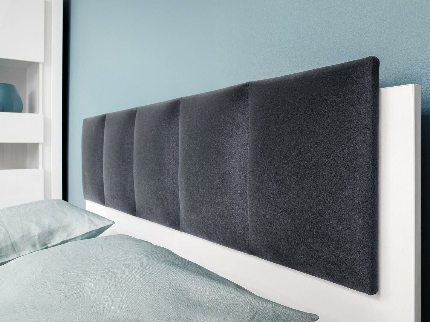 Bed Feldeli 117 (Wit + Glanzend wit)