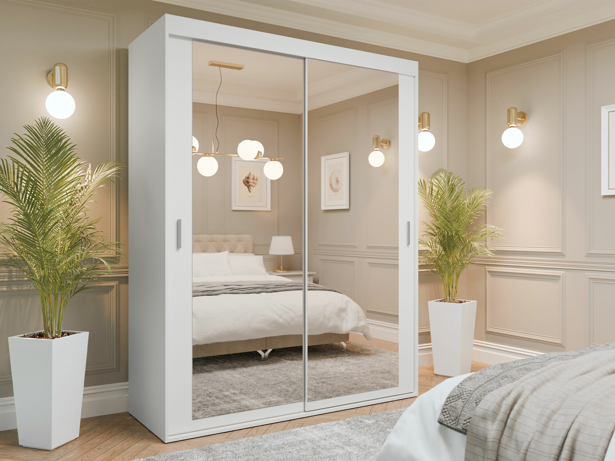 Kledingkast Cosmes (Wit)