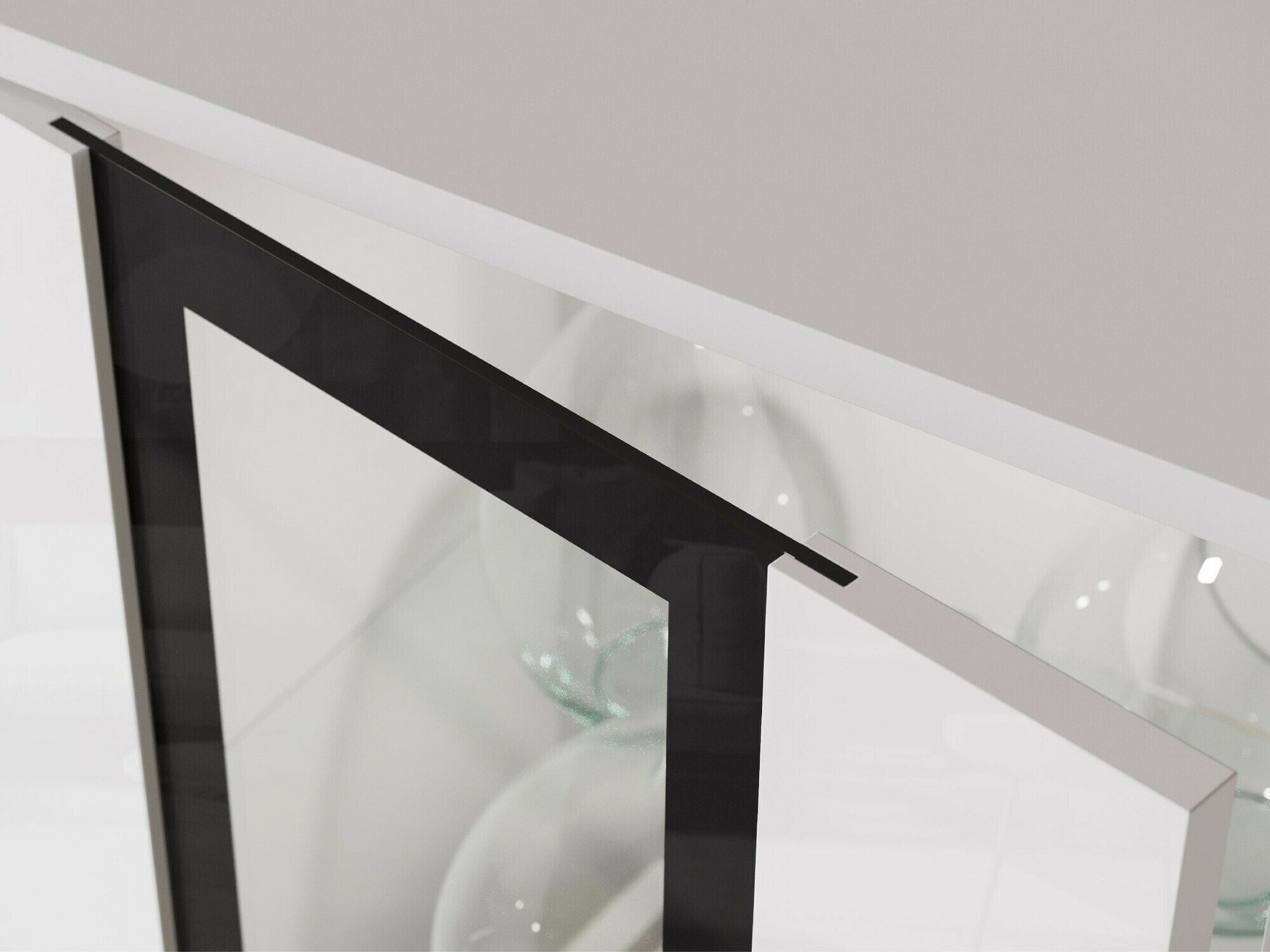 Dressoir Torcame 100 (Wotan eik + Glanzend wit)
