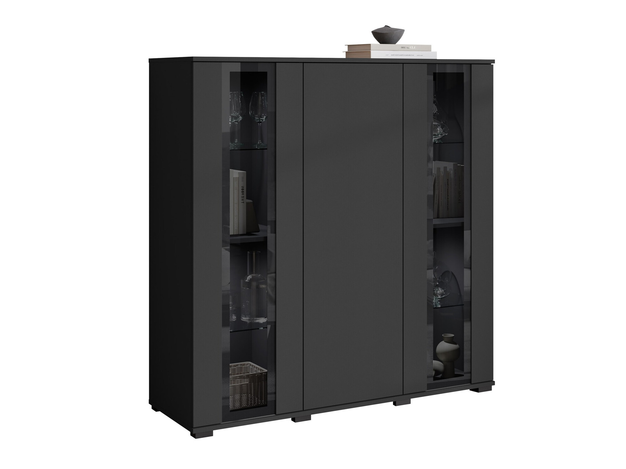 Dressoir Torcame 100 (Zwart)