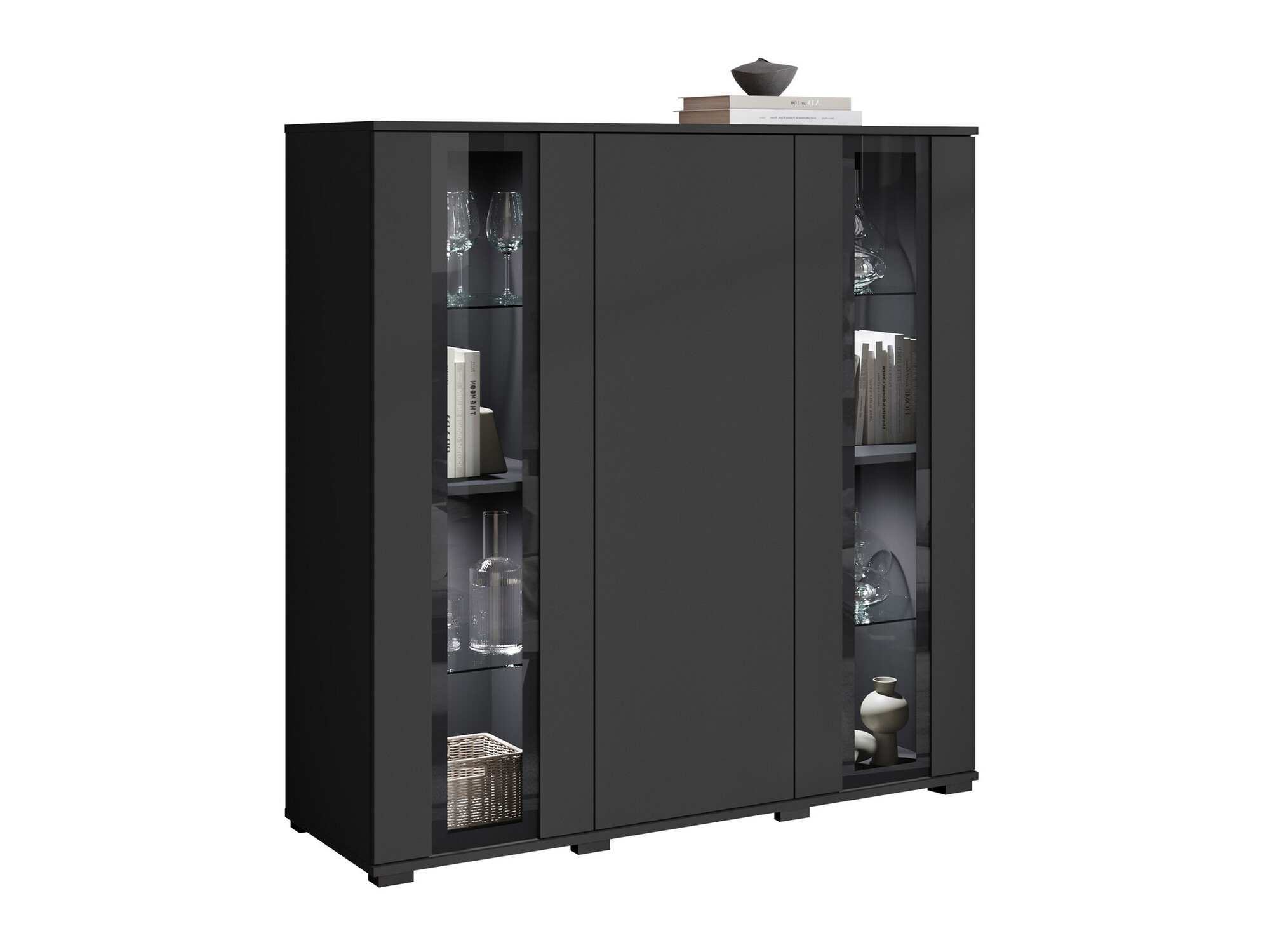 Dressoir Torcame 100 (Zwart)