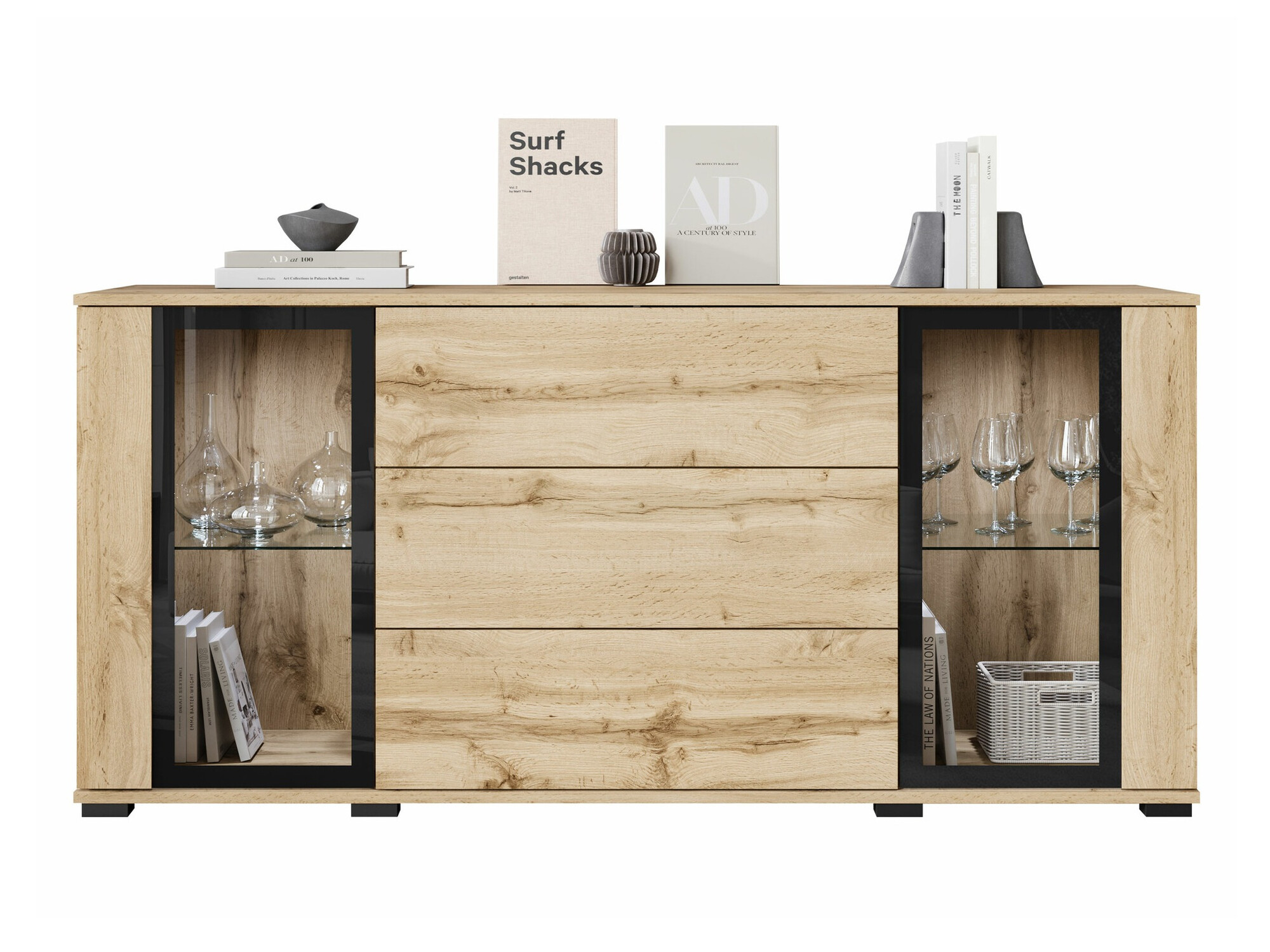 Ladekast Torcame 101 (Wotan eik)