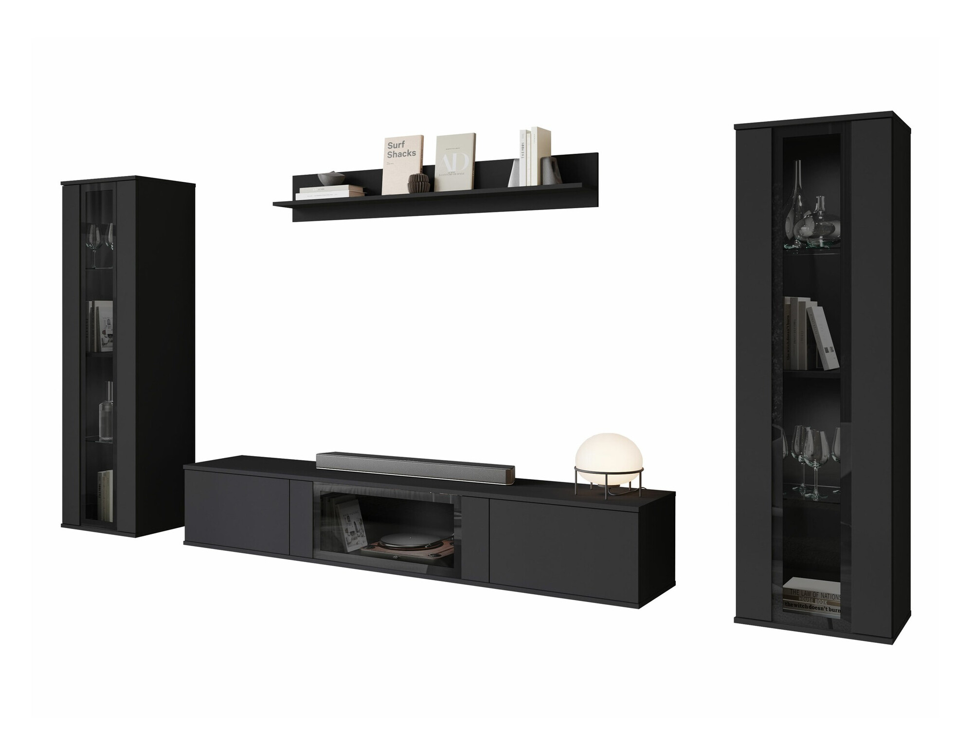 Woonkamerset Torcame 103 (Zwart)