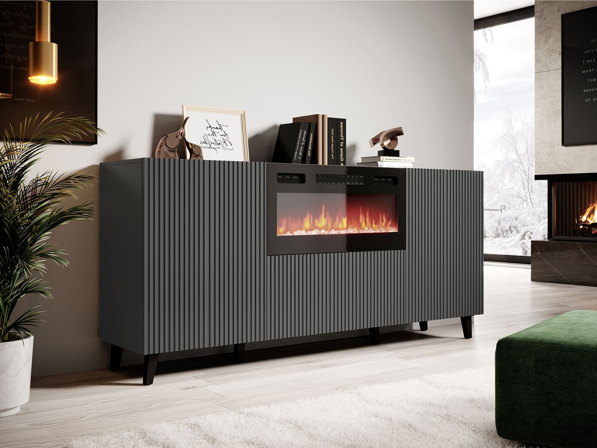 Dressoir Remeta 106 (Antraciet)