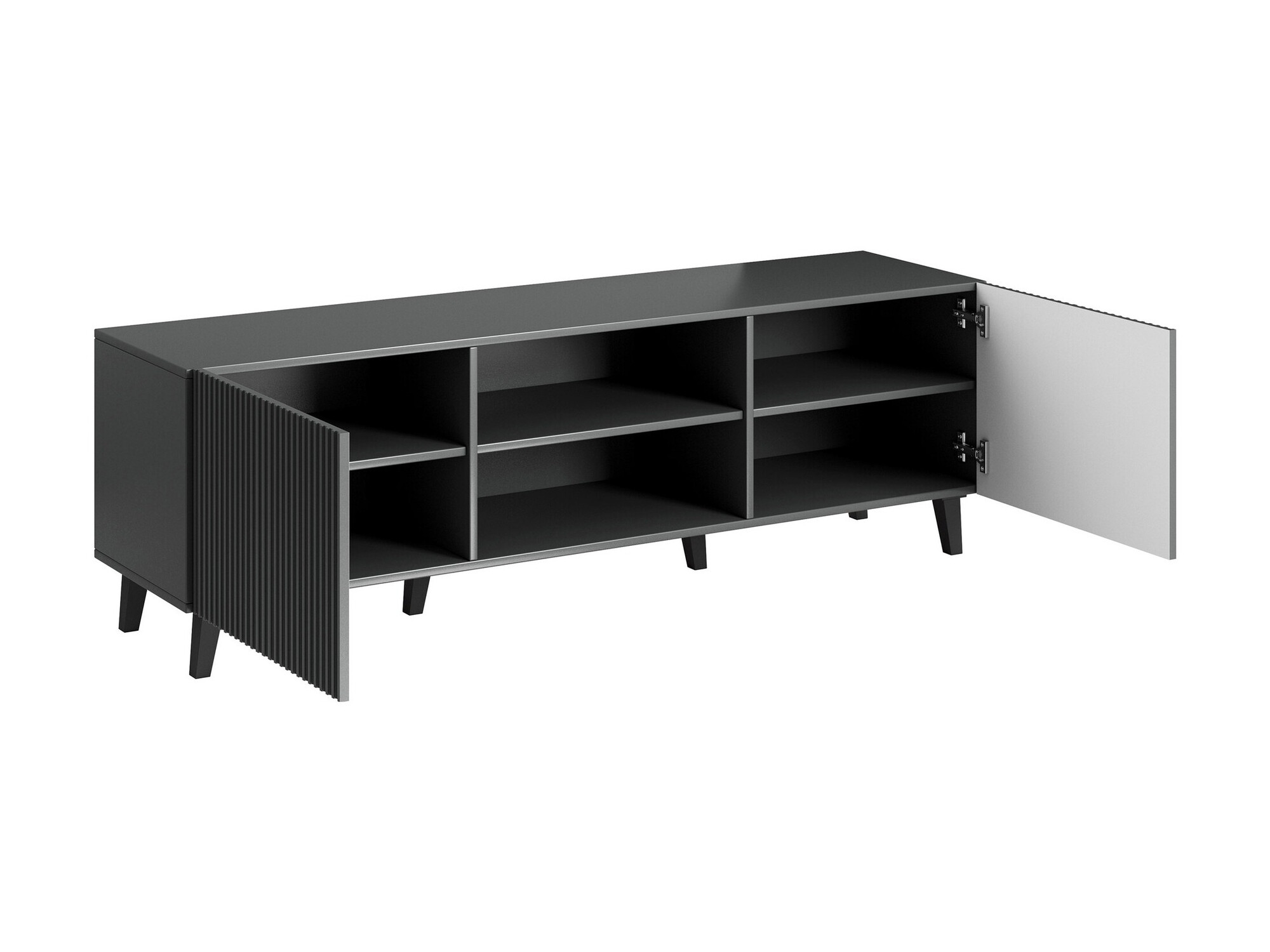 TV-meubel Comes (Antraciet)