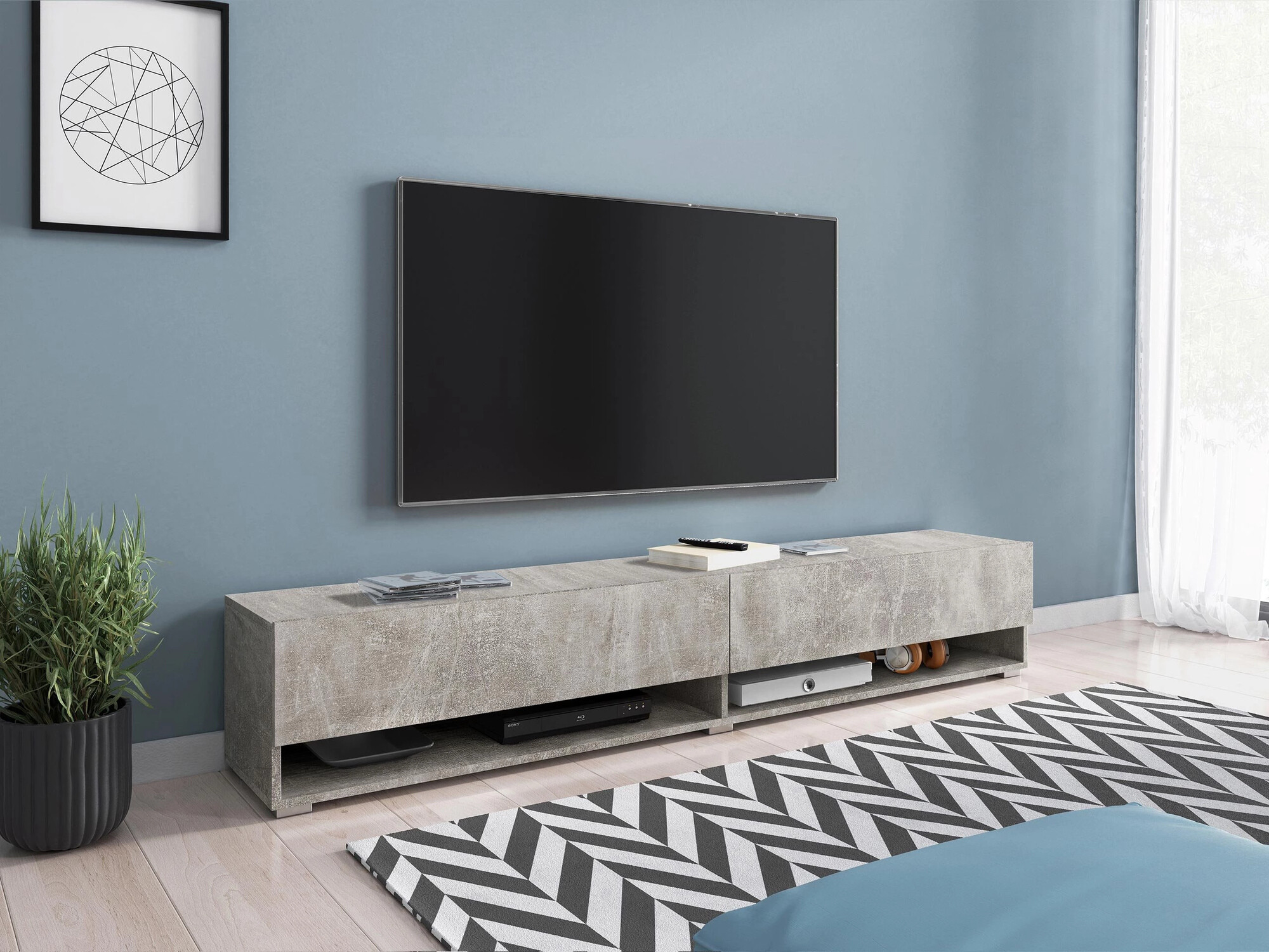 TV-meubel Sarasota 119 (Beton)