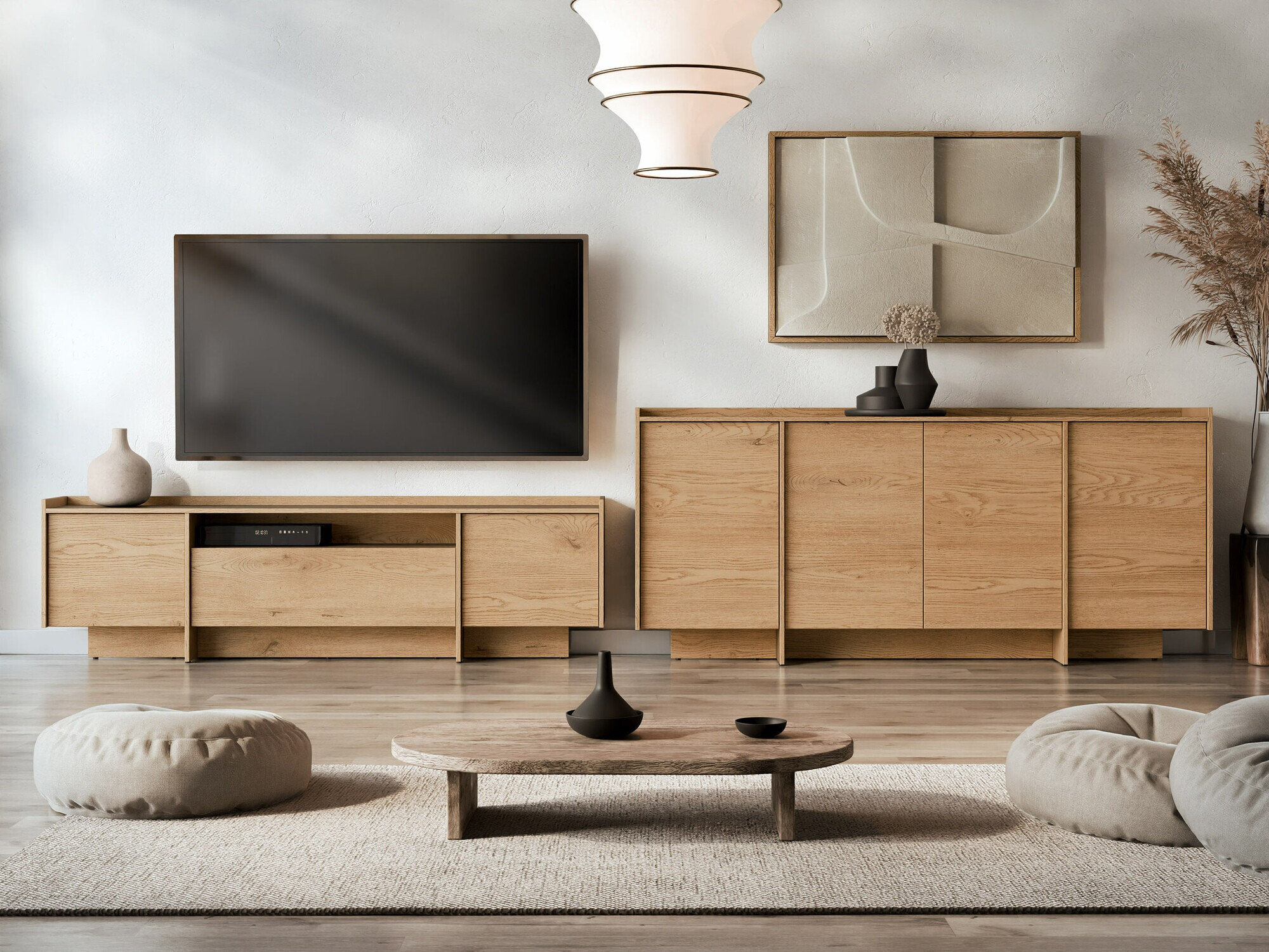 TV-meubel Parma 105 (Eiken)