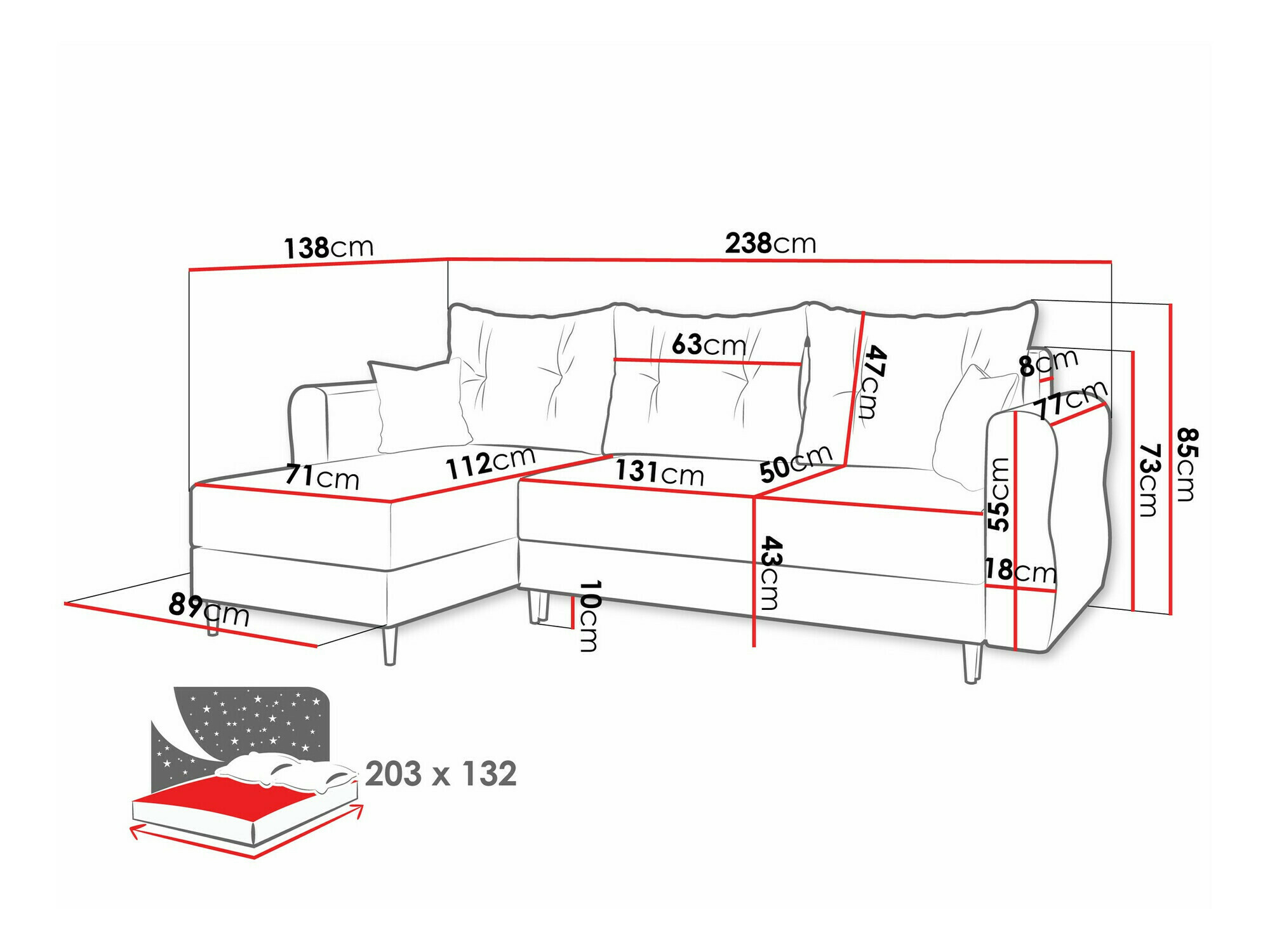 Hoekbank Veldala 102 (Manila 14)
