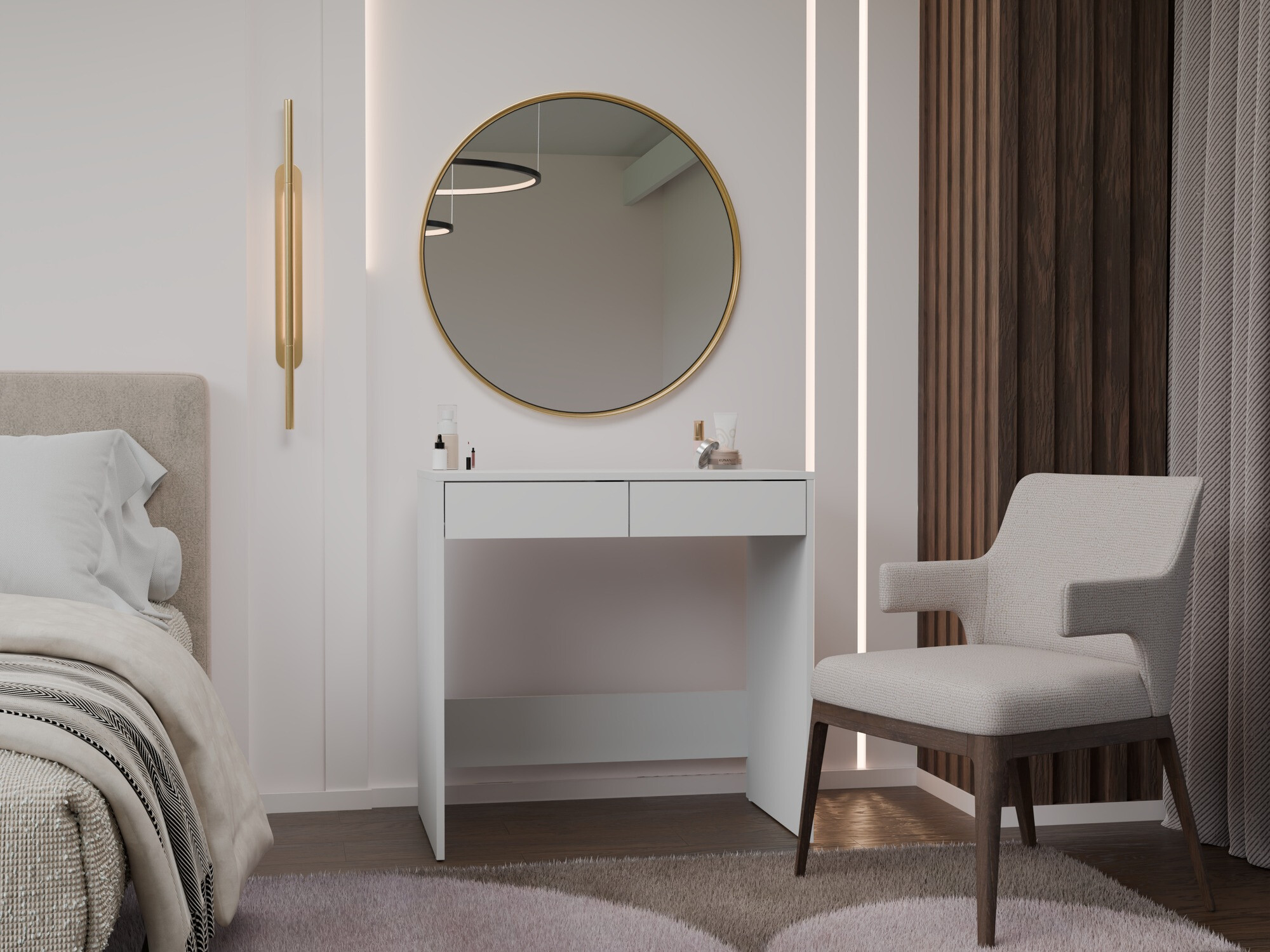 Kaptafel Mandeville 278 (Wit)