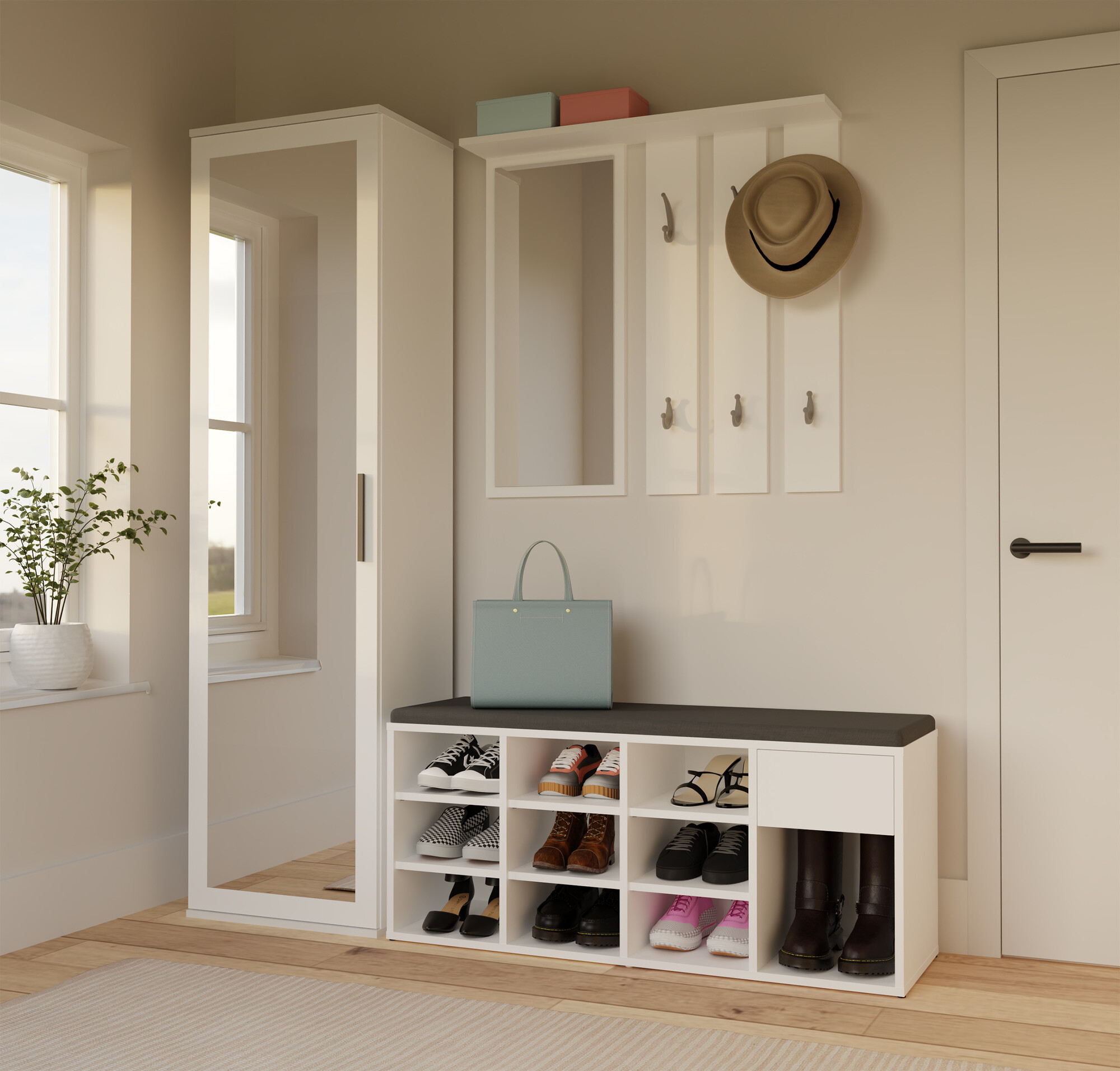 Schoenplank Mandeville 322 (Wit)