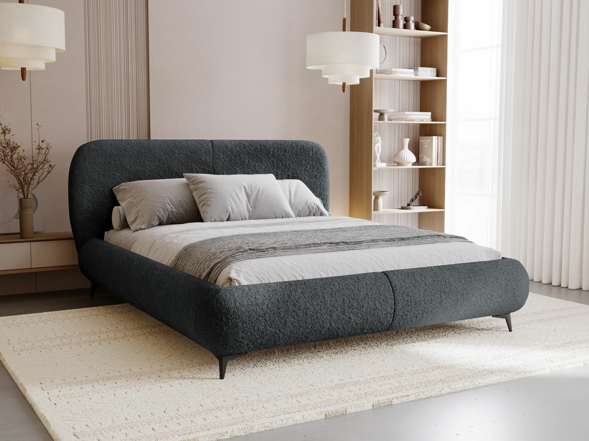 Bed TrendyNest Fenara (Coral 80)