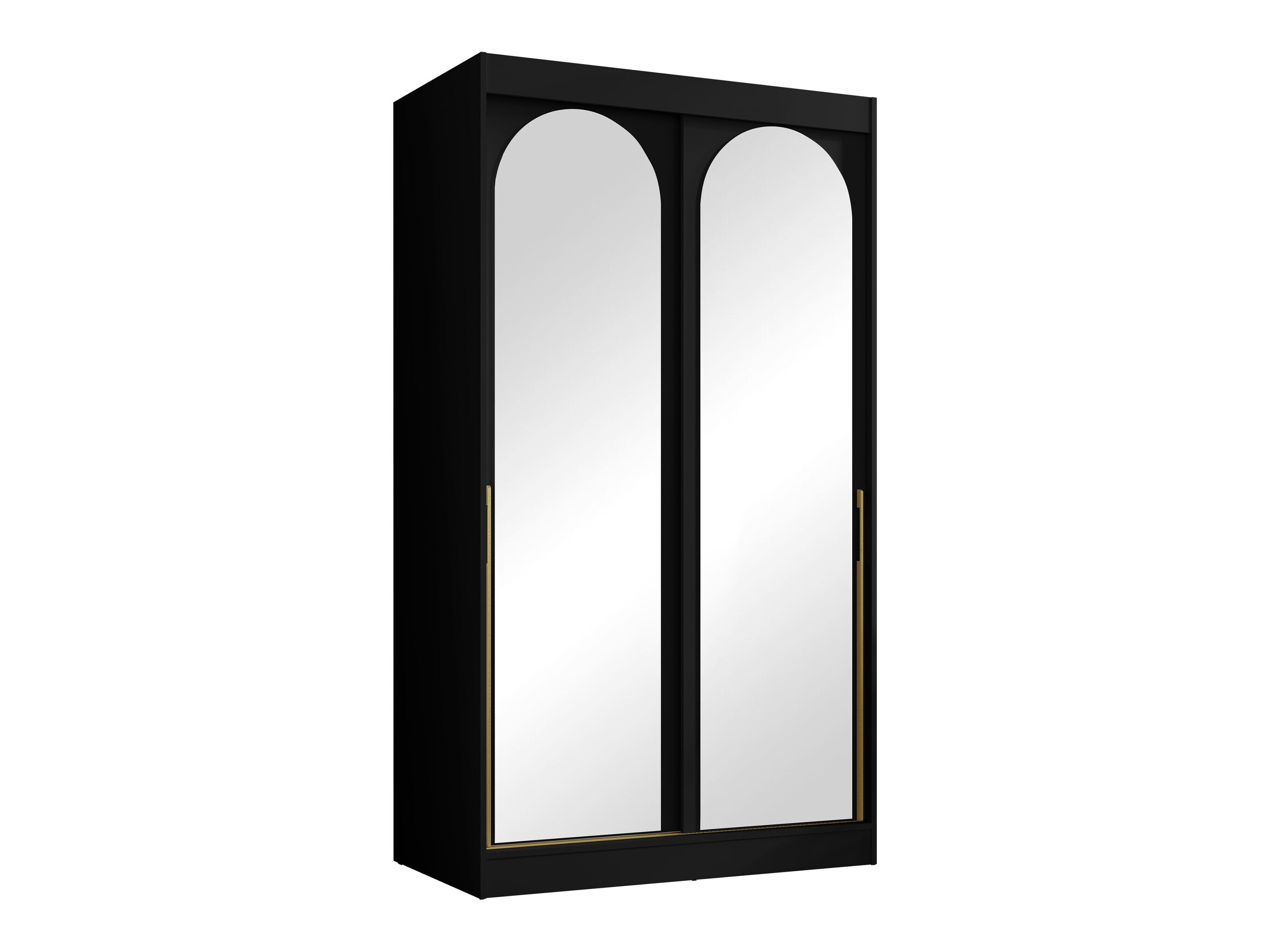 Kledingkast Toledo 130 (Zwart)