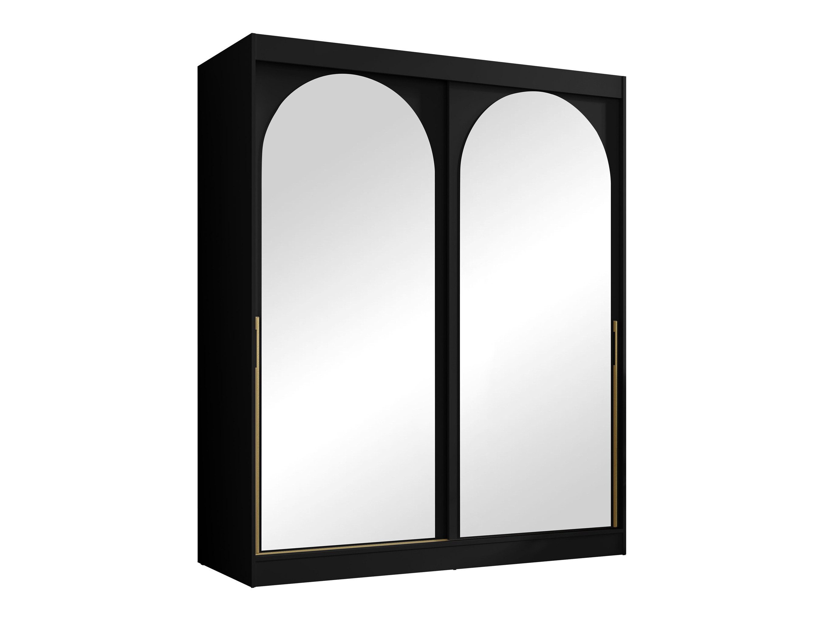 Kledingkast Toledo 132 (Zwart)