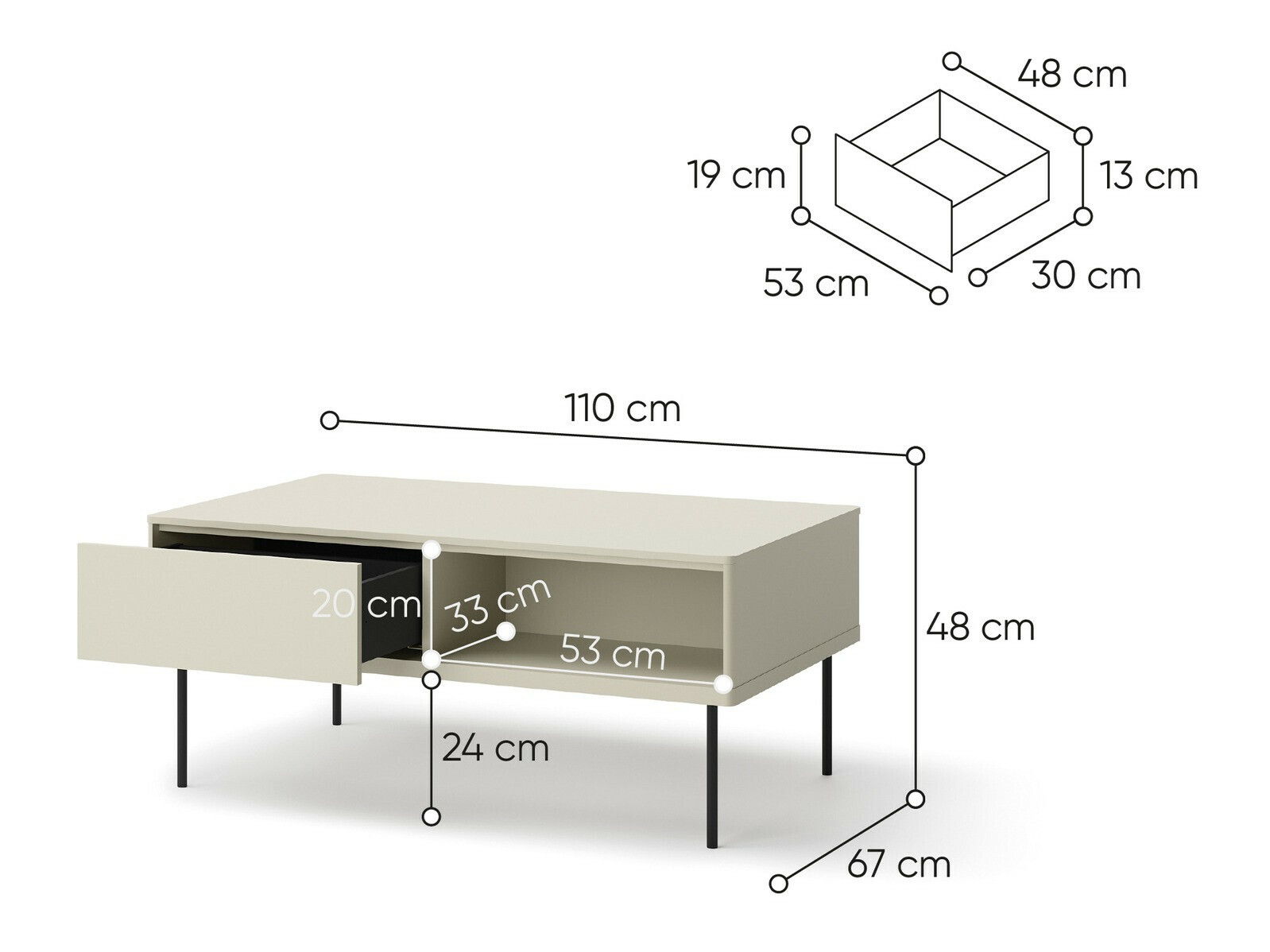 Salontafel Voloma 108