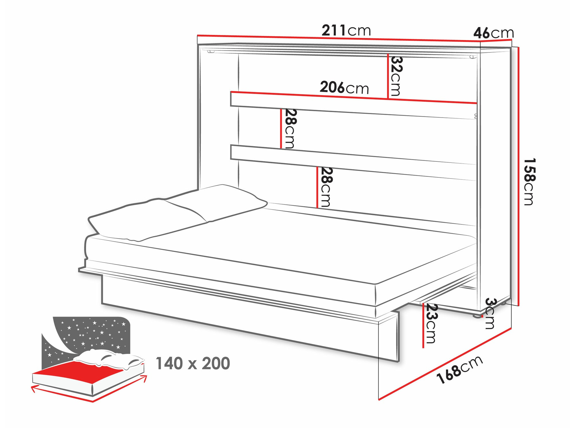 Meubelset Concept Pro Lenart Levfere 143