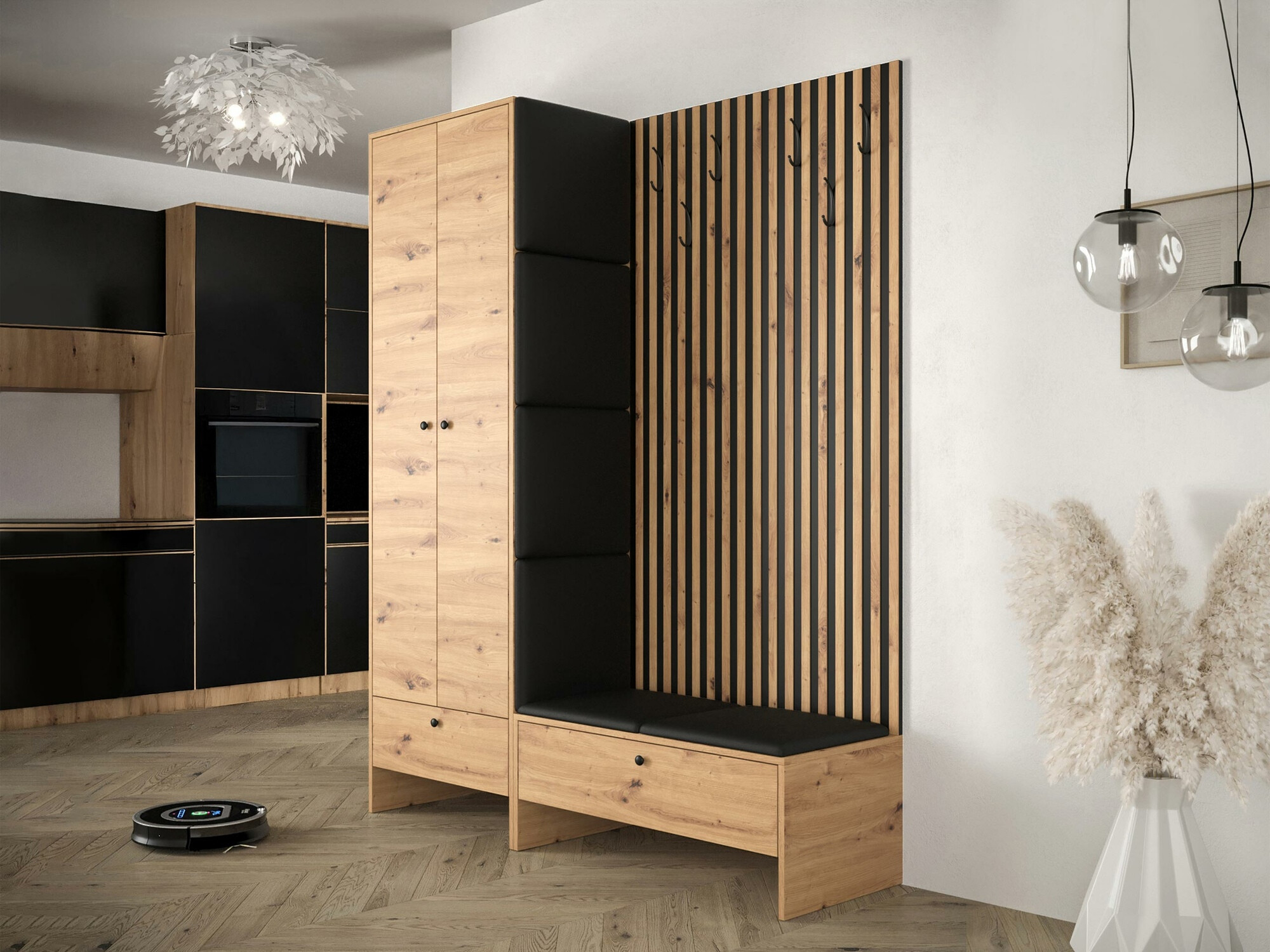 Gangmeubelset Donio III (Artisan eiken + Soft 011)
