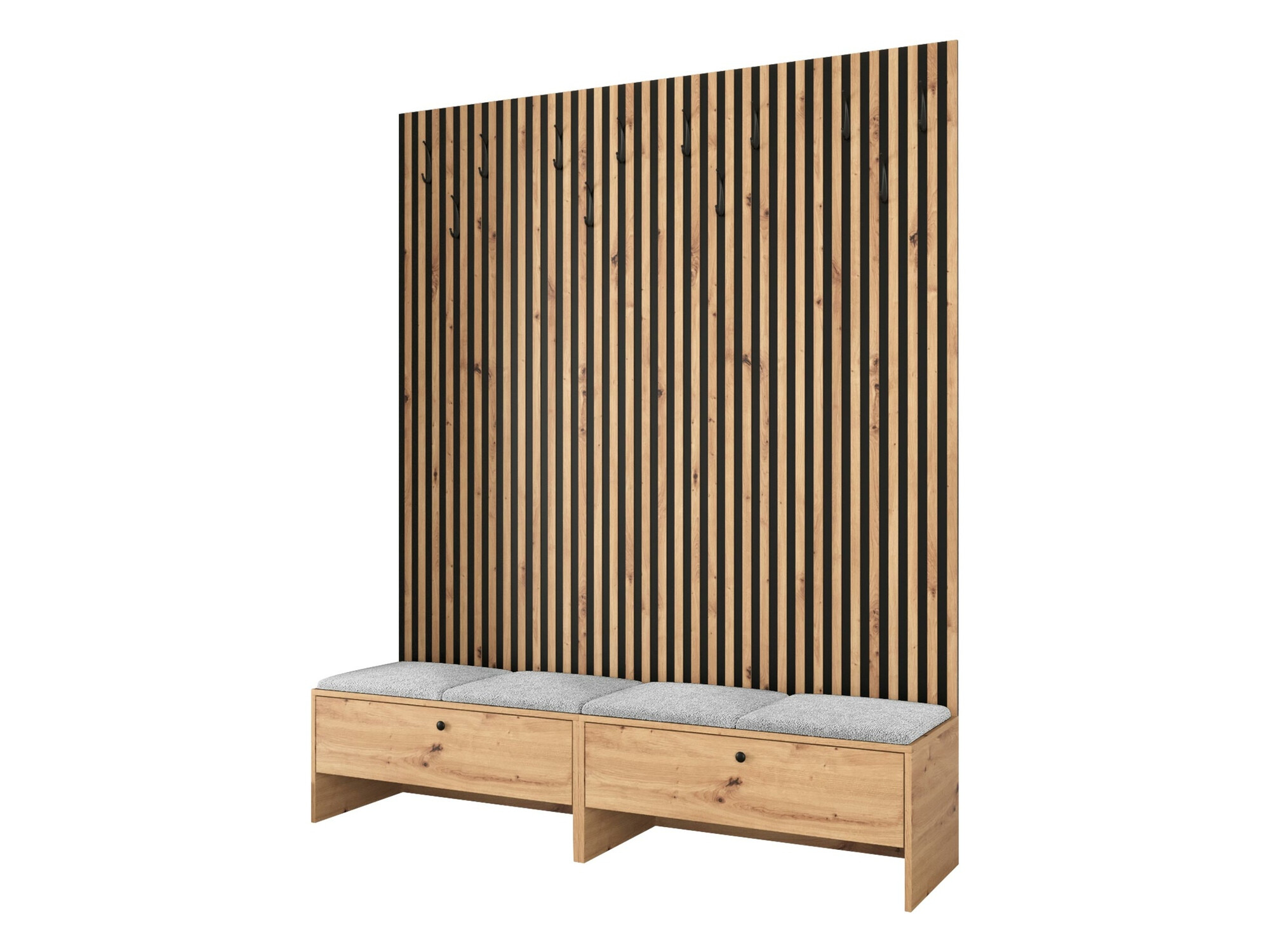 Gangmeubelset Donio V (Artisan eiken + Abriamo 06)