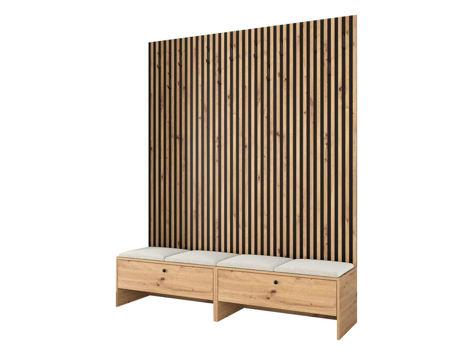 Gangmeubelset Donio V (Artisan eiken + Manila 02)