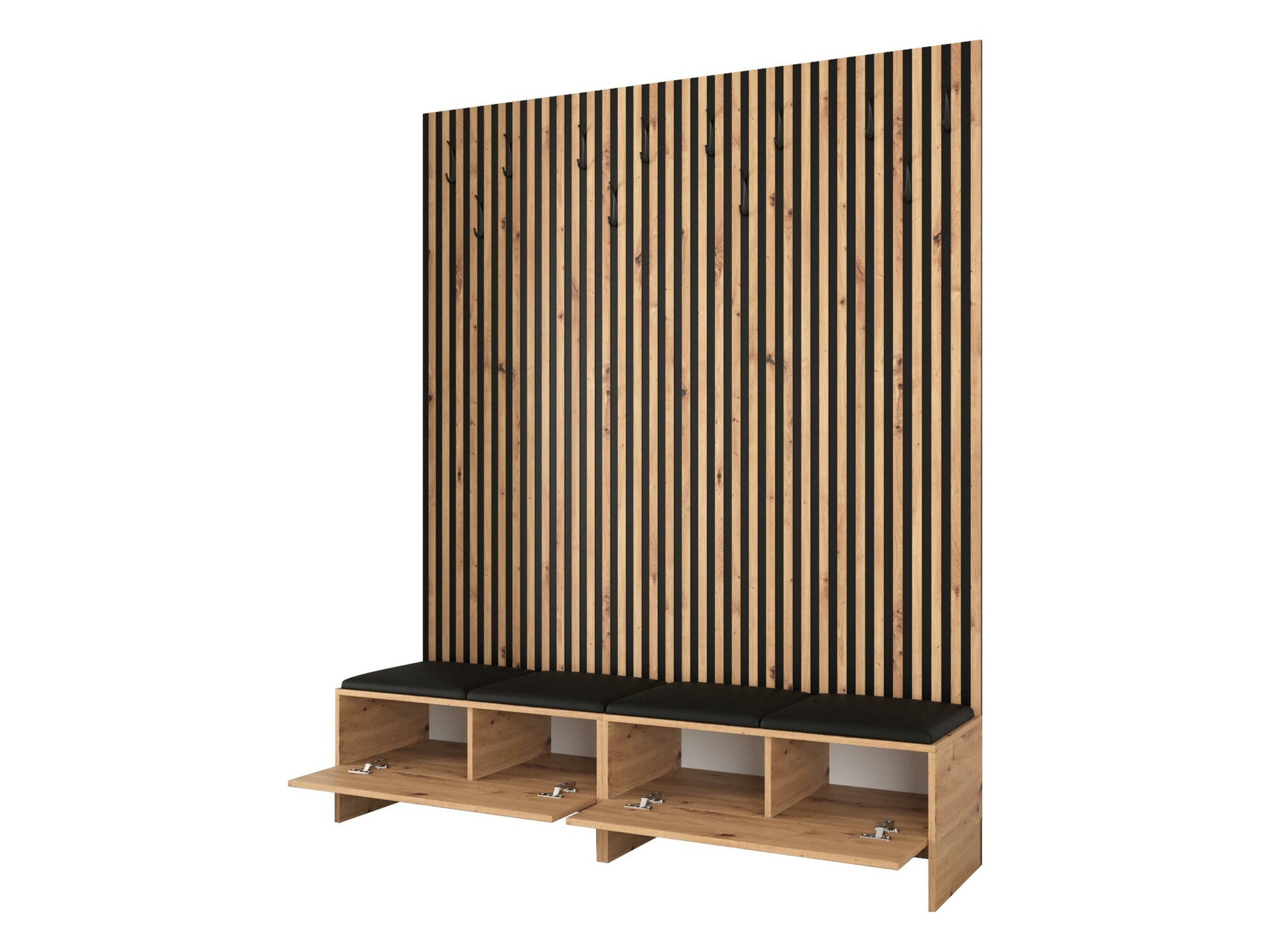 Gangmeubelset Donio V (Artisan eiken + Manila 16)