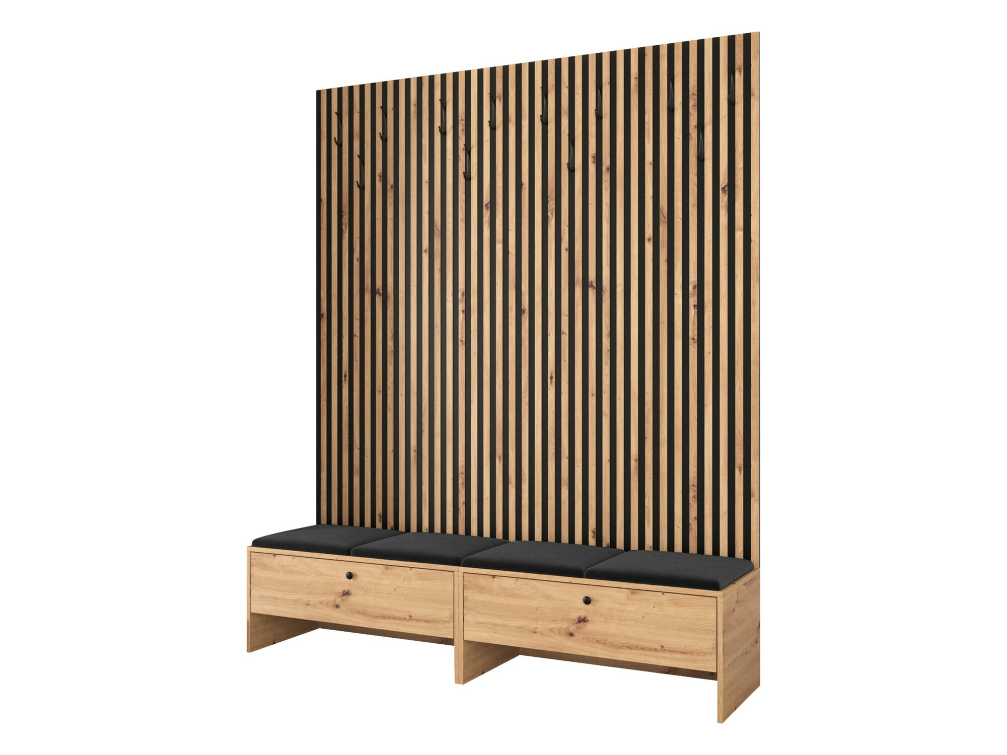 Gangmeubelset Donio V (Artisan eiken + Manila 18)