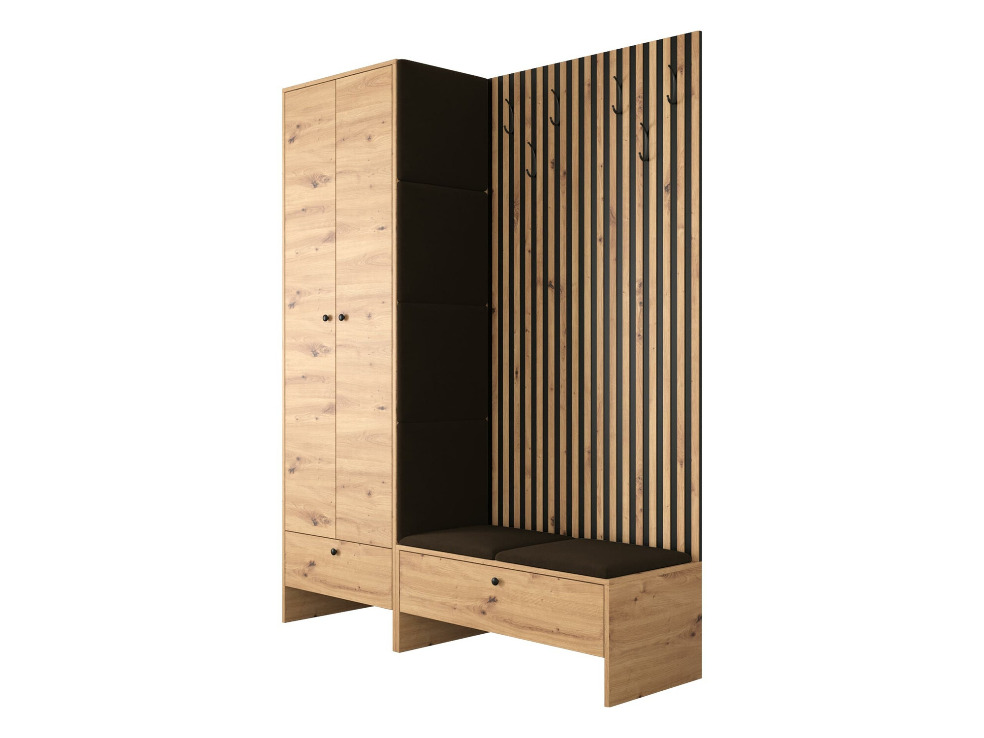 Gangmeubelset Hartford 320 (Artisan eiken + Manila 04)