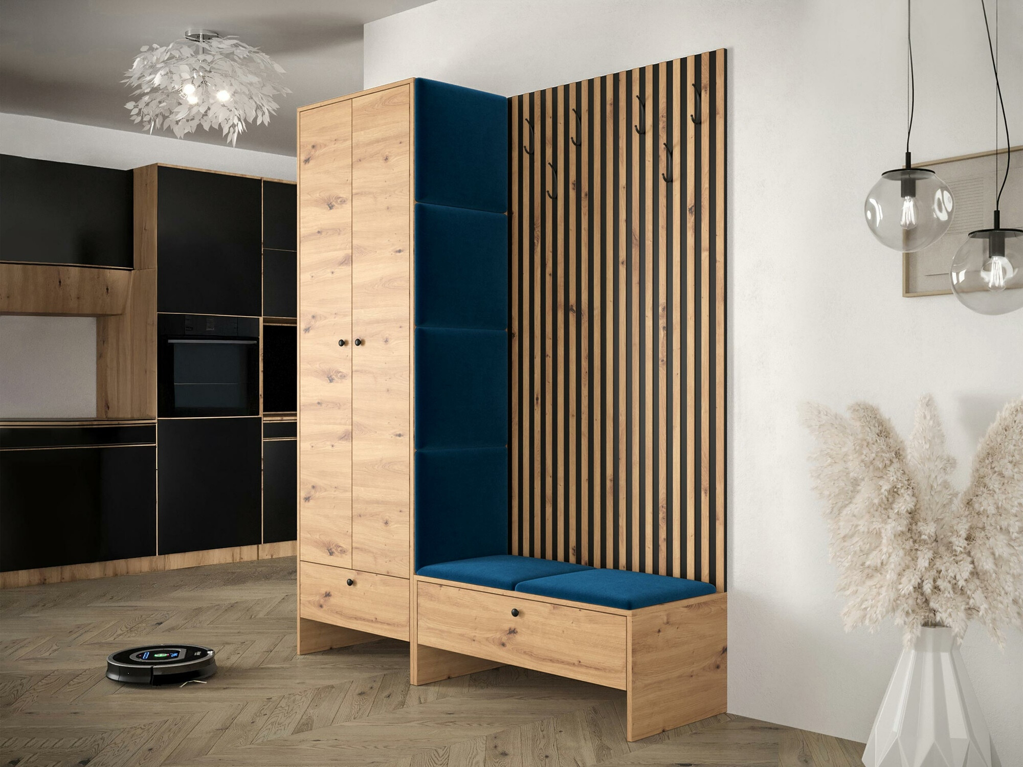 Gangmeubelset Hartford 320 (Artisan eiken + Manila 26)