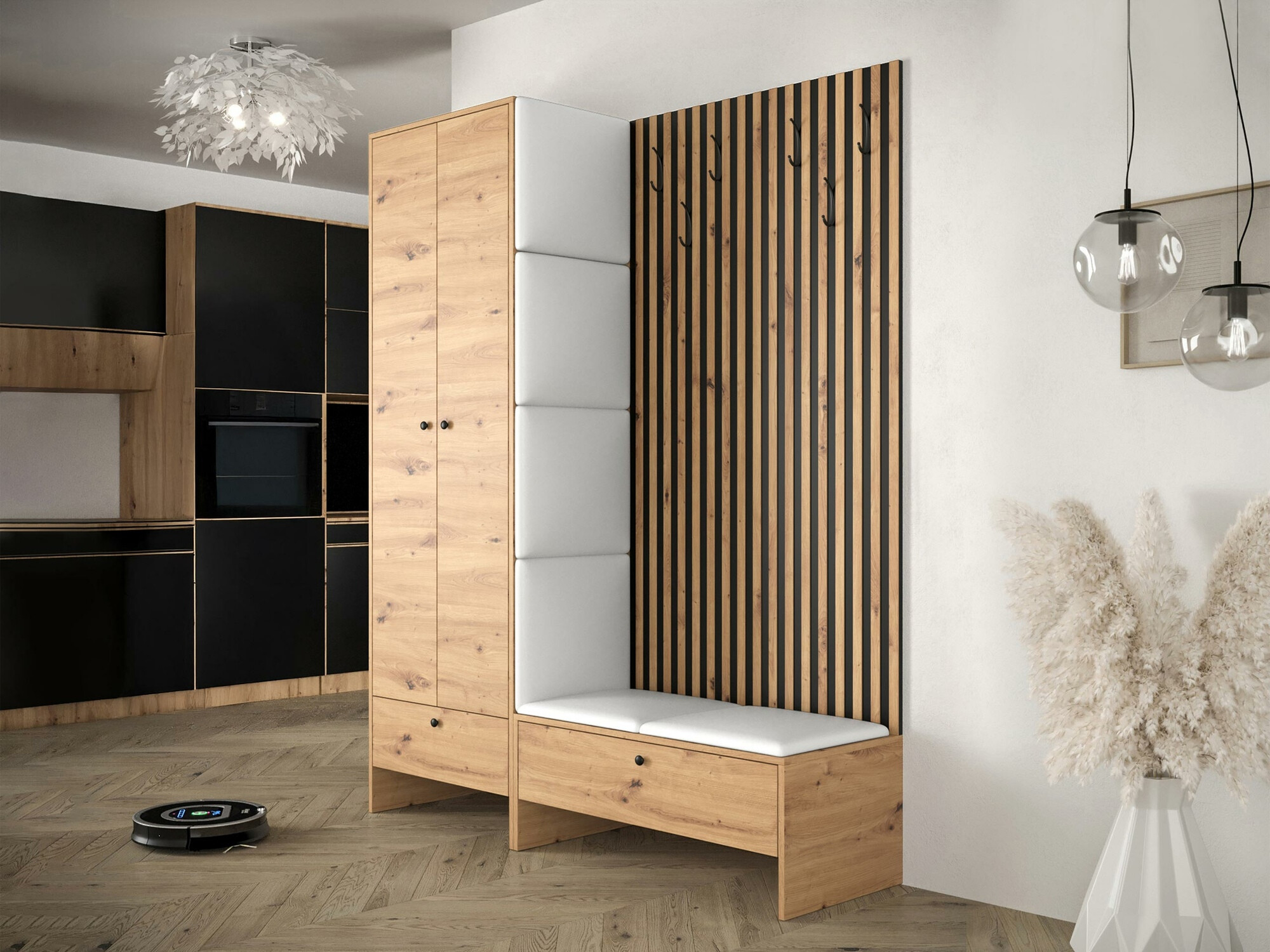 Gangmeubelset Hartford 320 (Artisan eiken + Soft 017)