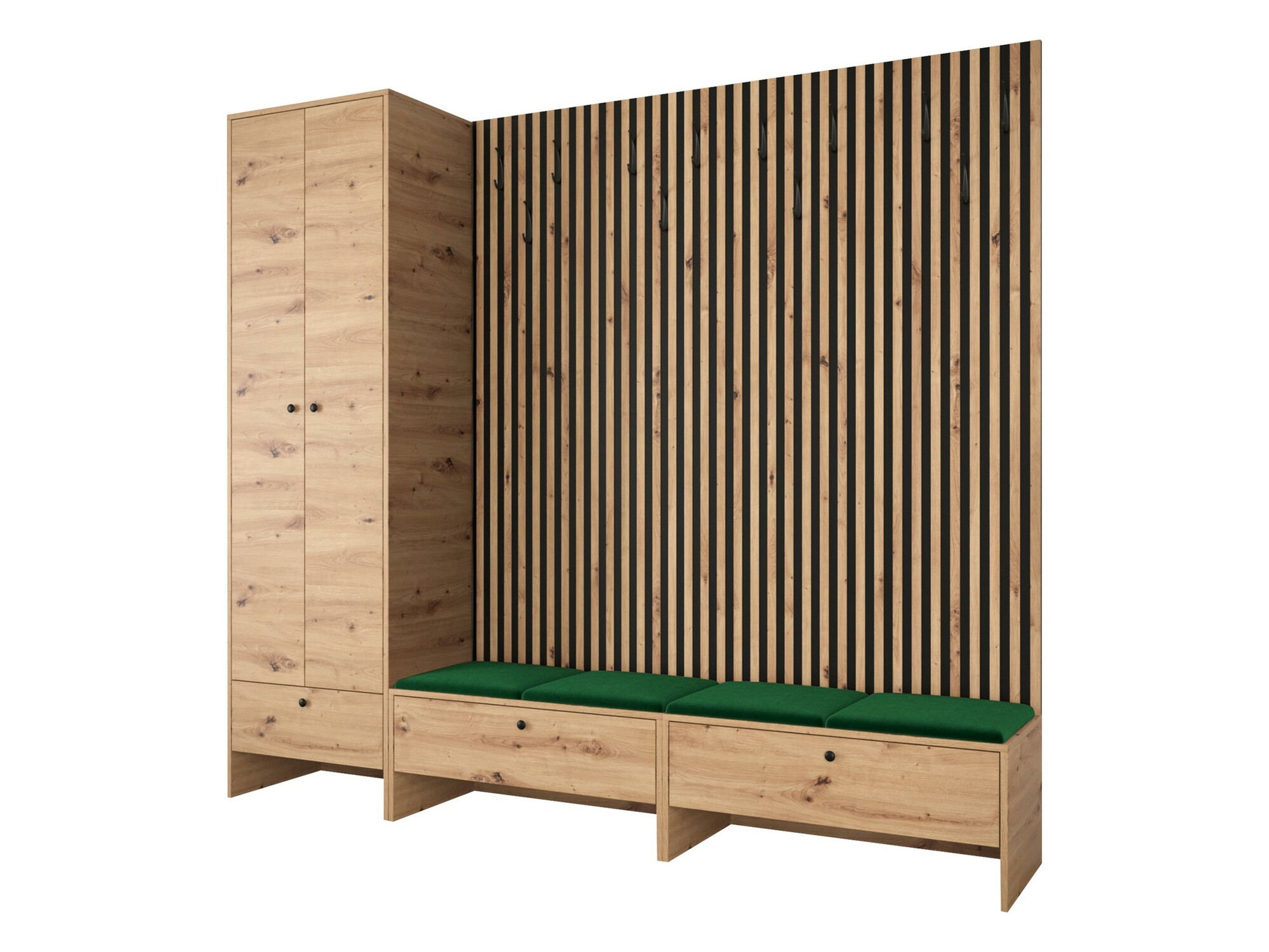 Gangmeubelset Hartford 484 (Artisan eiken + Manila 35)