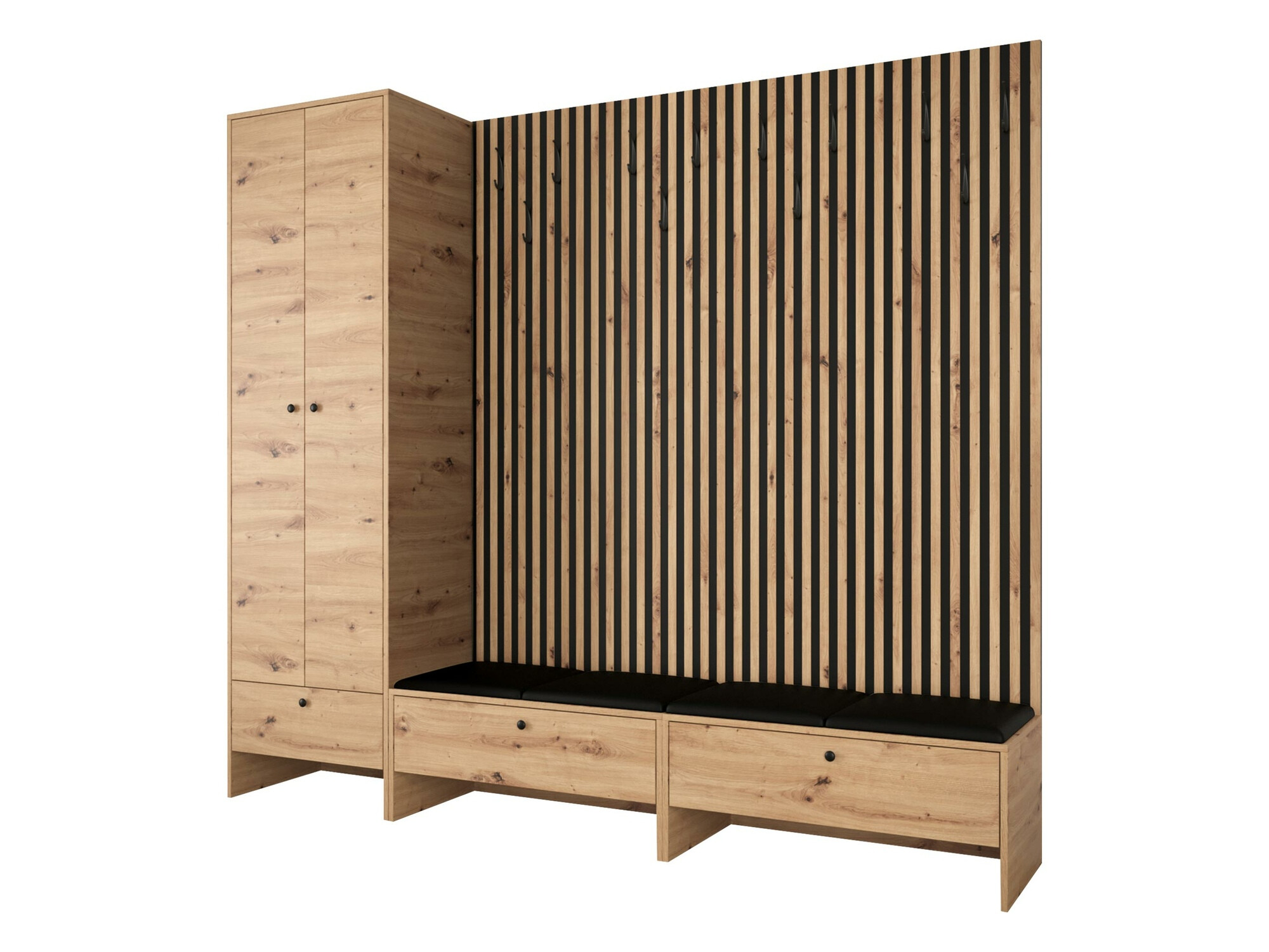 Gangmeubelset Hartford 484 (Artisan eiken + Soft 011)