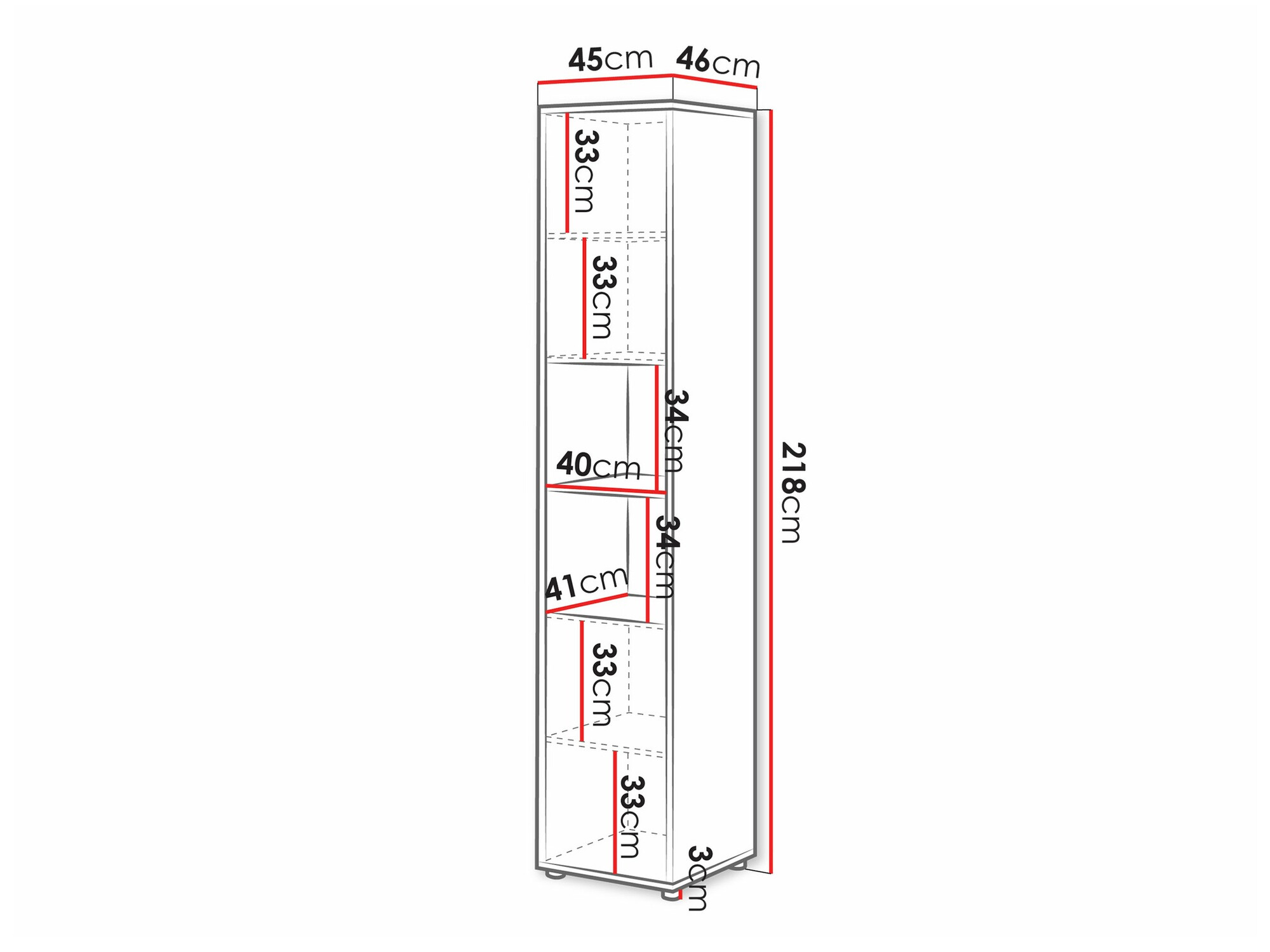 Meubelset Concept Pro Lenart XI (Wit)