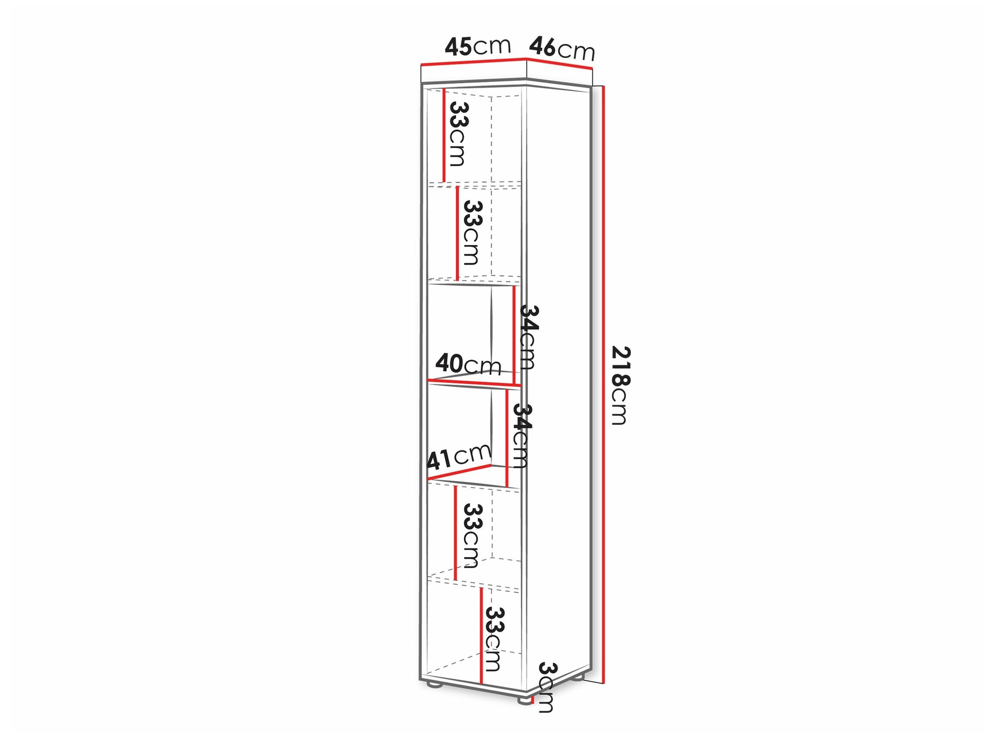 Meubelset Concept Pro Lenart XI (Wit)