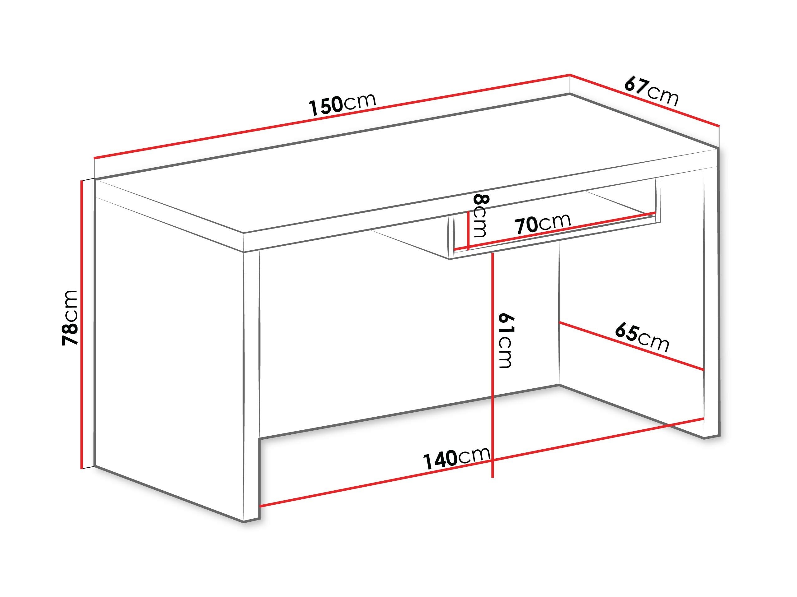 Bureau Fiomeri 122 (Eik santana donker)