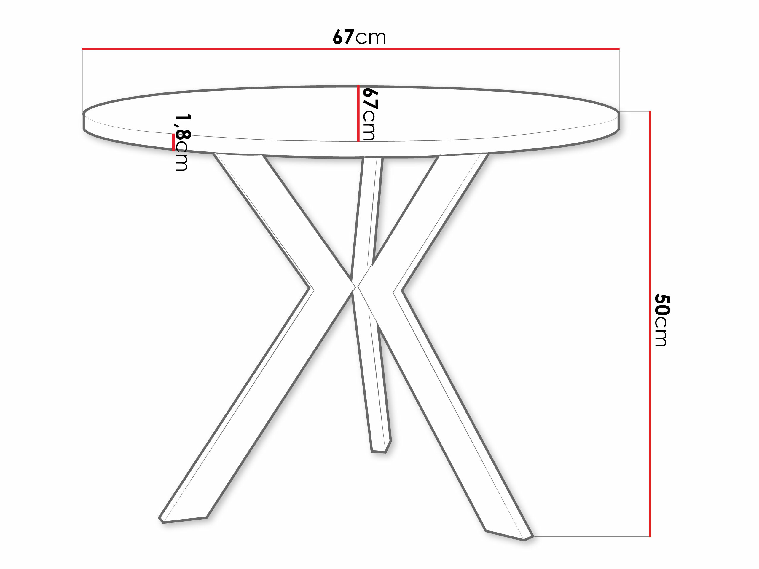 Salontafel Dearborn 106 (Artisan eiken + Zwart)