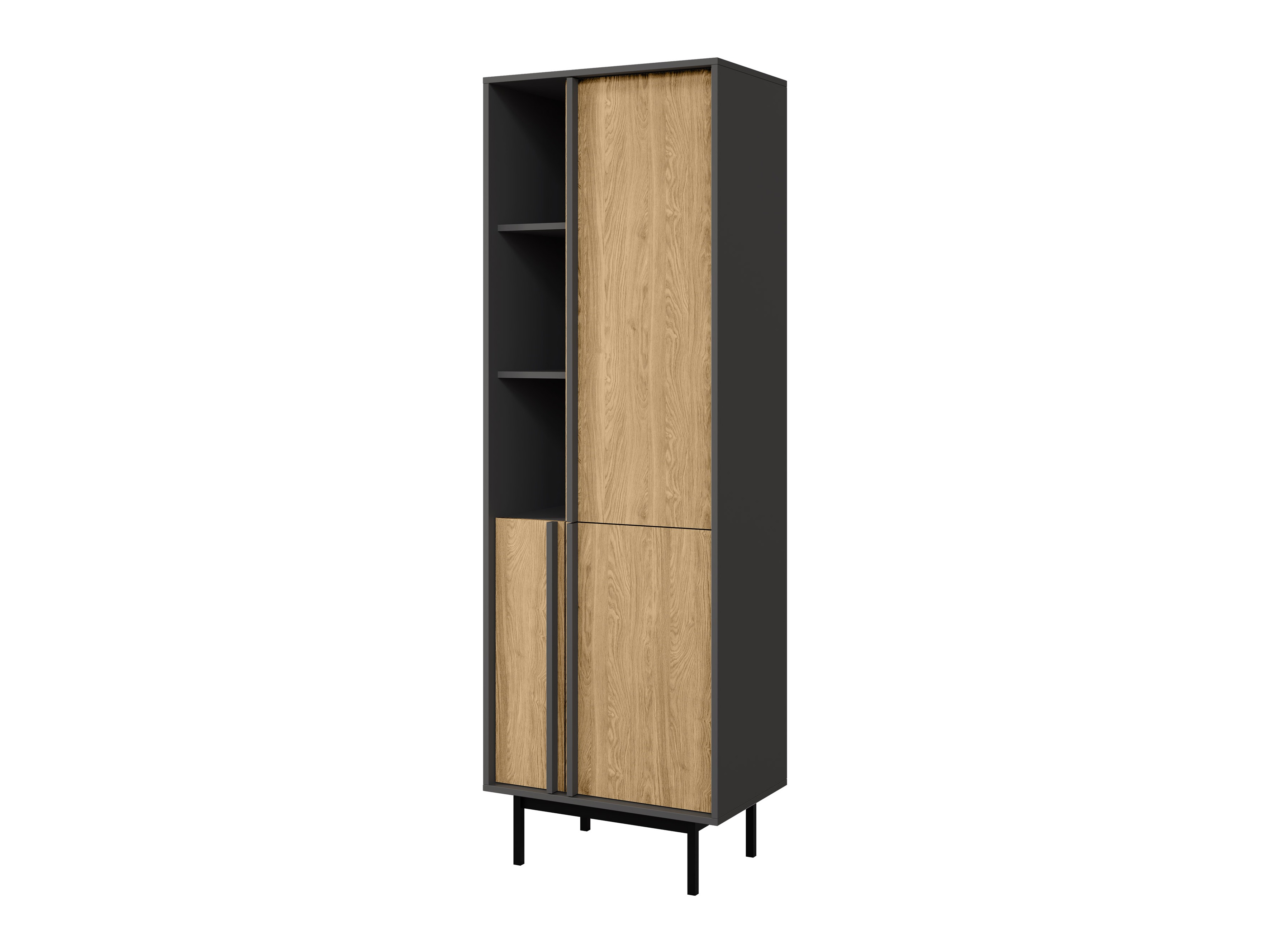 Boekenkast Levali 102 (Eiken)