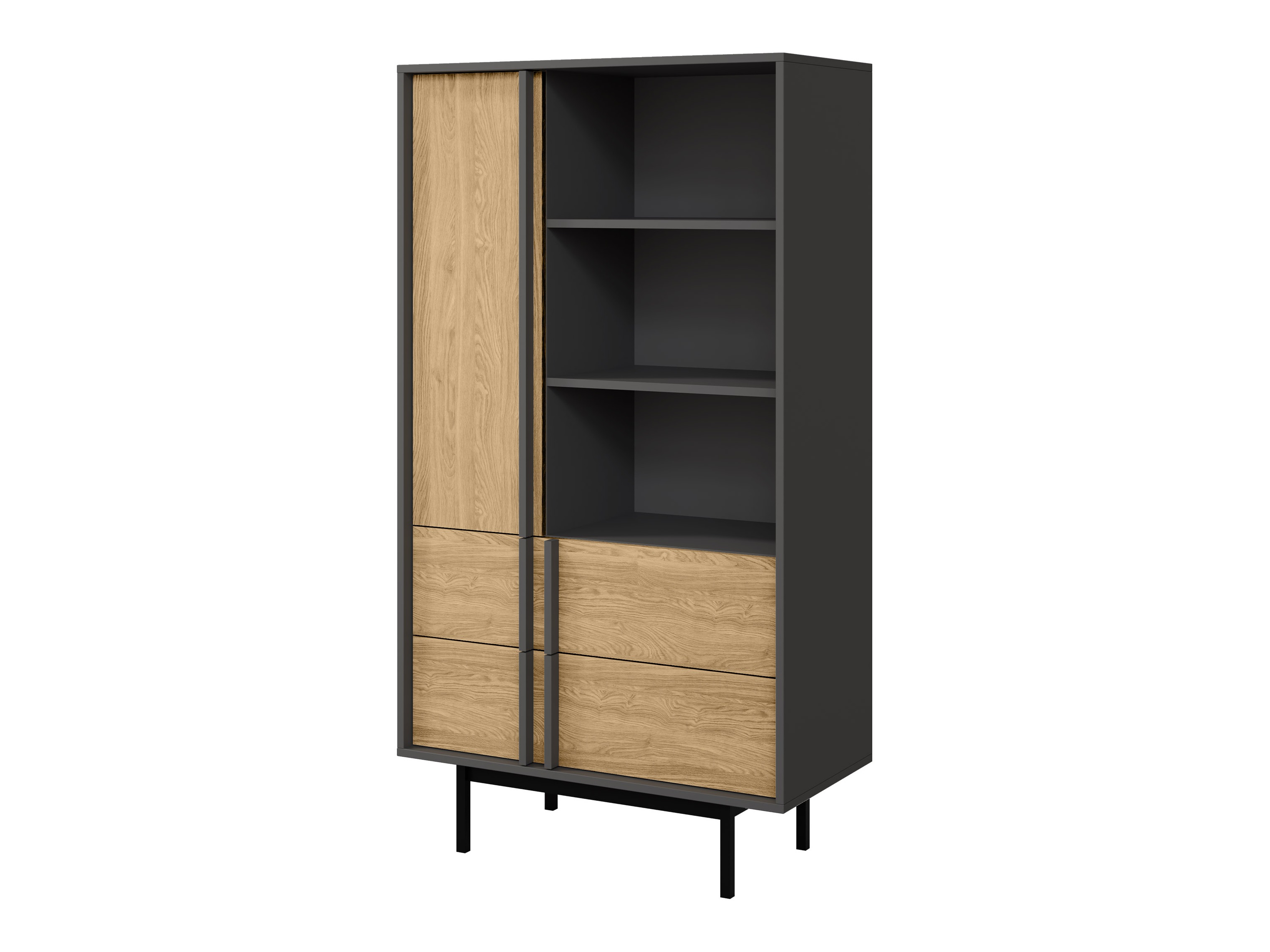 Boekenkast Levali 103 (Eiken)