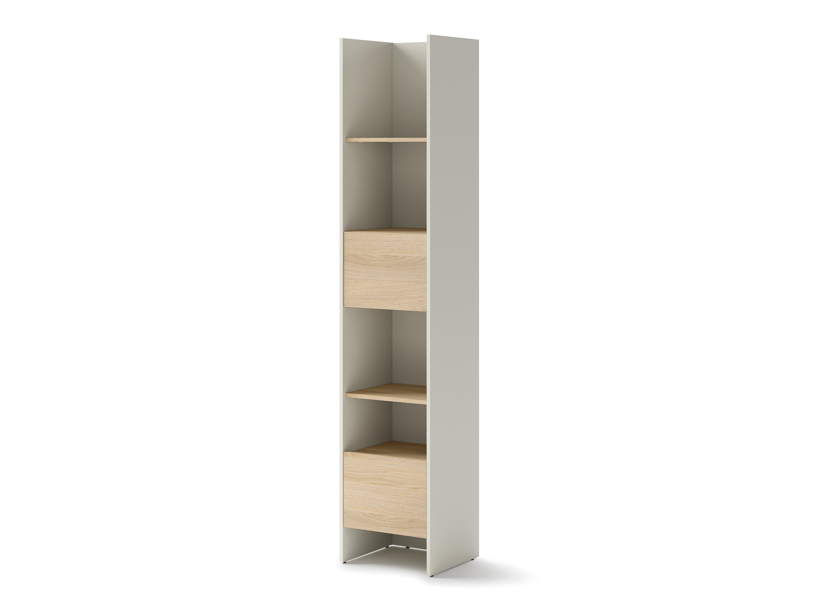 Boekenkast Concept Pro Lenart VI (Kasjmier + Eiken)