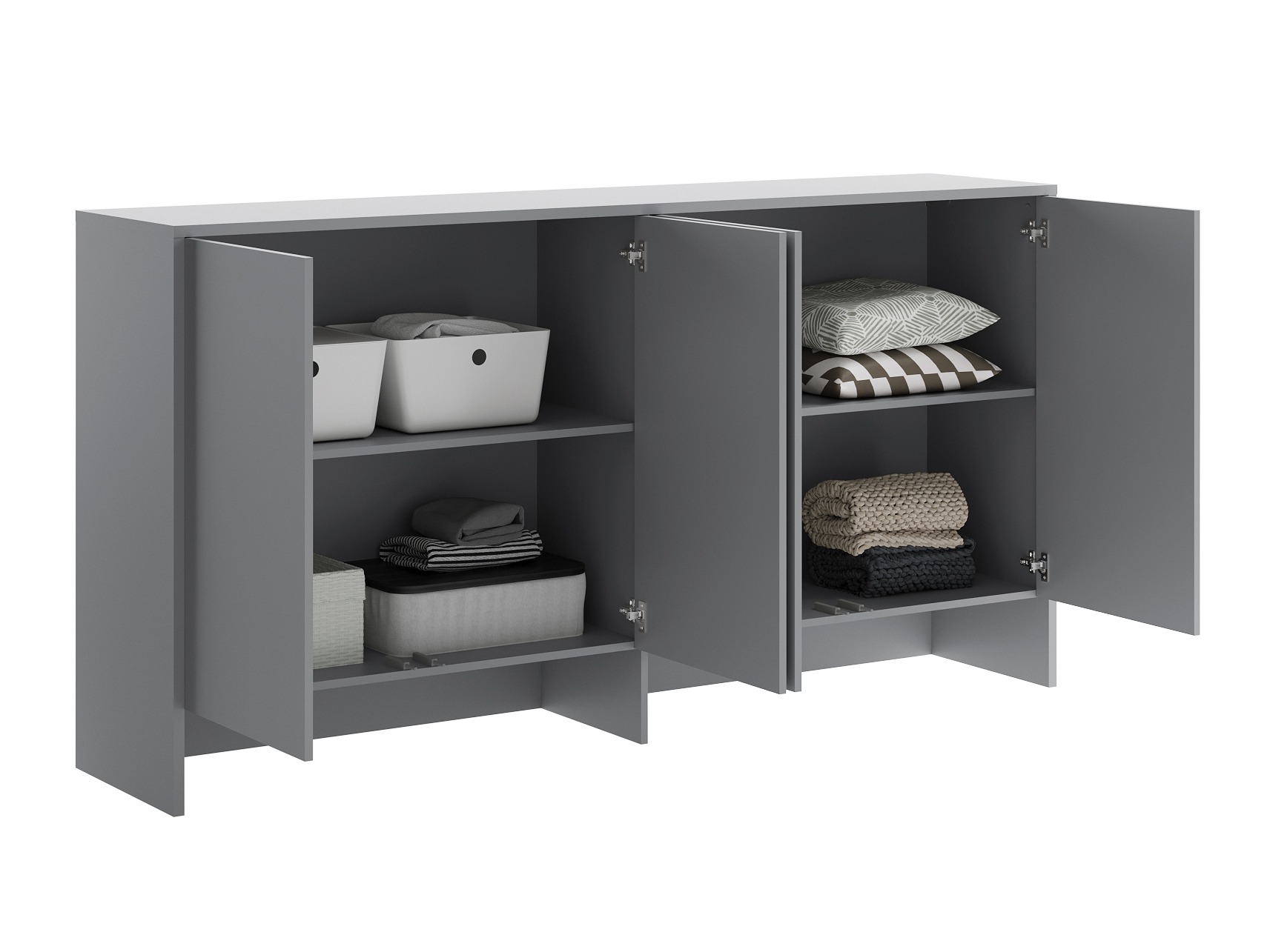 Dressoir Concept Pro Lenart V (Grijs)
