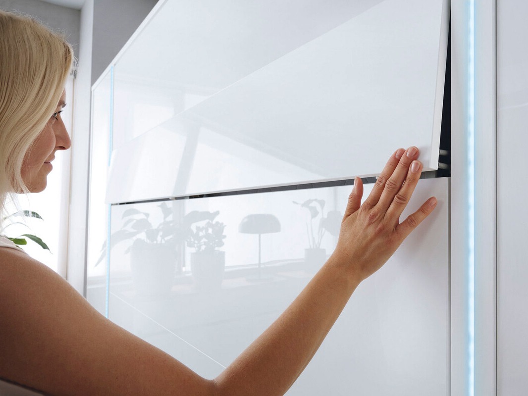 Muurbed Concept Pro Lenart III (Wit + Glanzend wit)