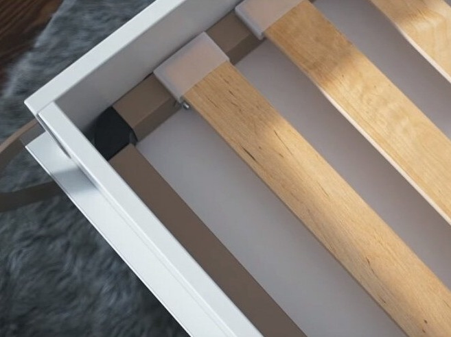 Muurbed Concept Pro Lenart Levfere 108 (Wit + Glanzend wit)