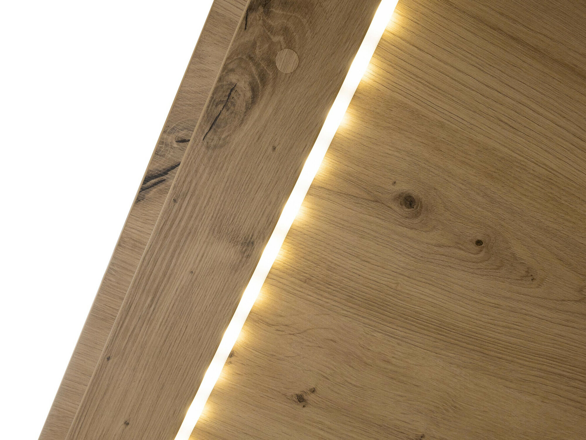 Muurbed Concept Pro Lenart (Wit + Glanzend wit)