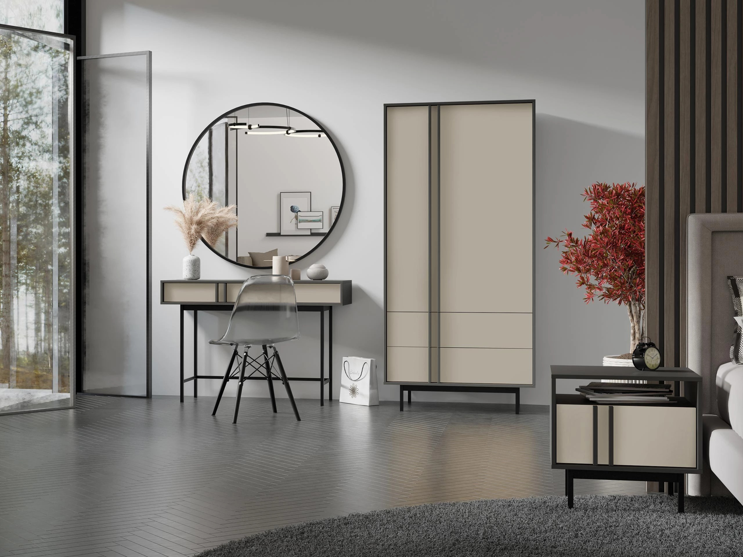 Wandtafel Levali 110 (Beige)