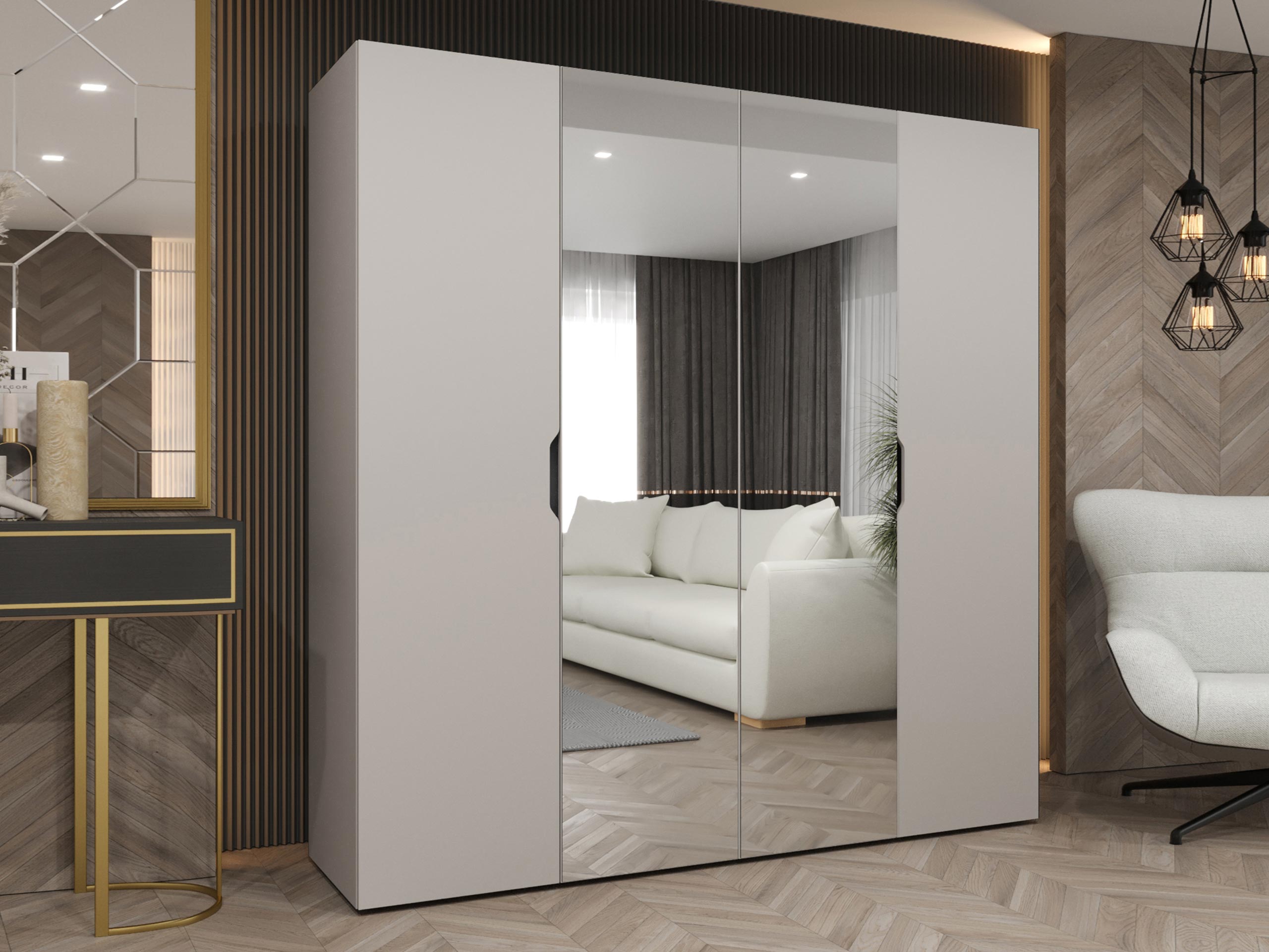 Kledingkast Hartford 514 (Kasjmier)