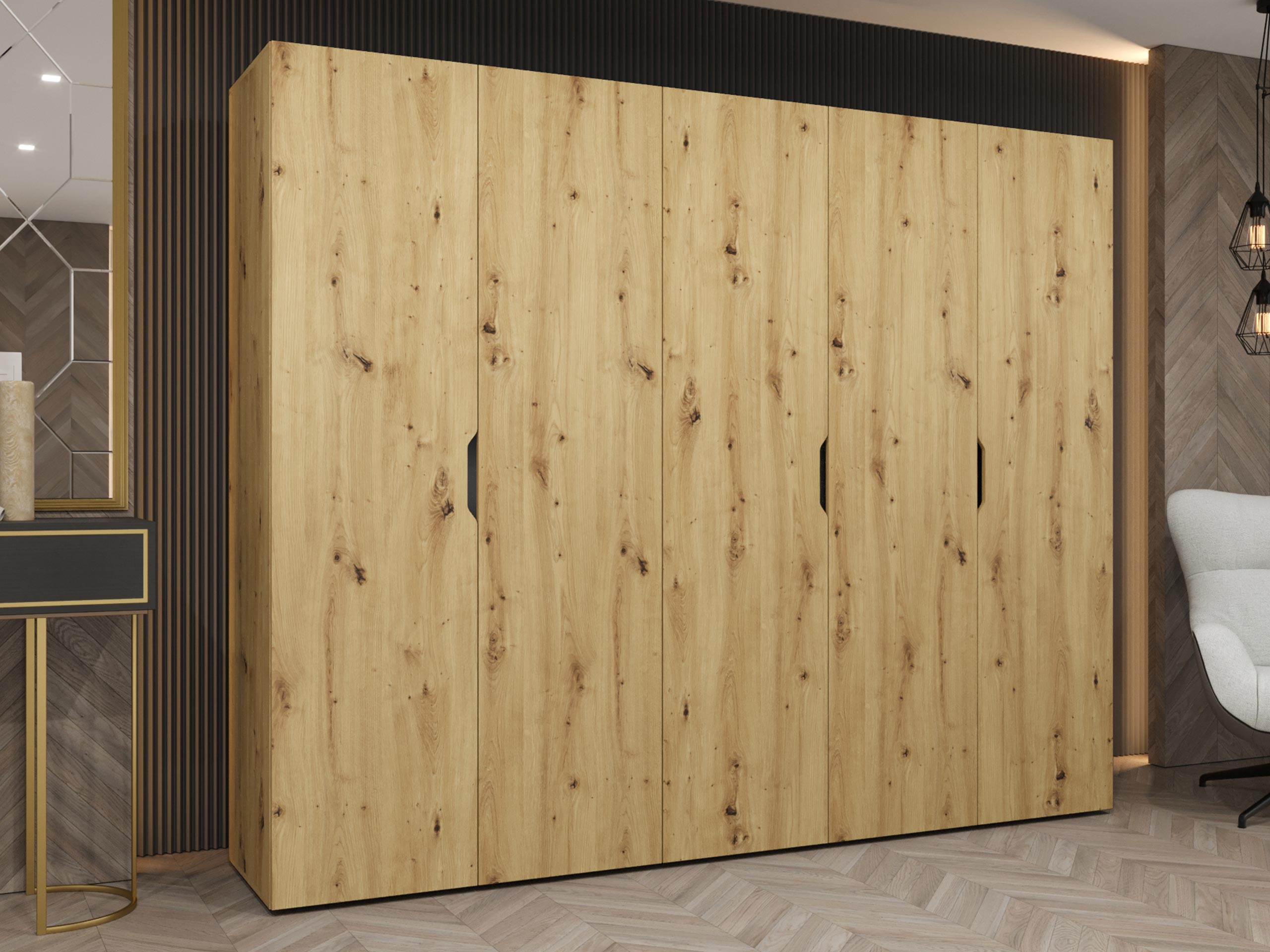 Kledingkast Hartford 515 (Artisan eiken)