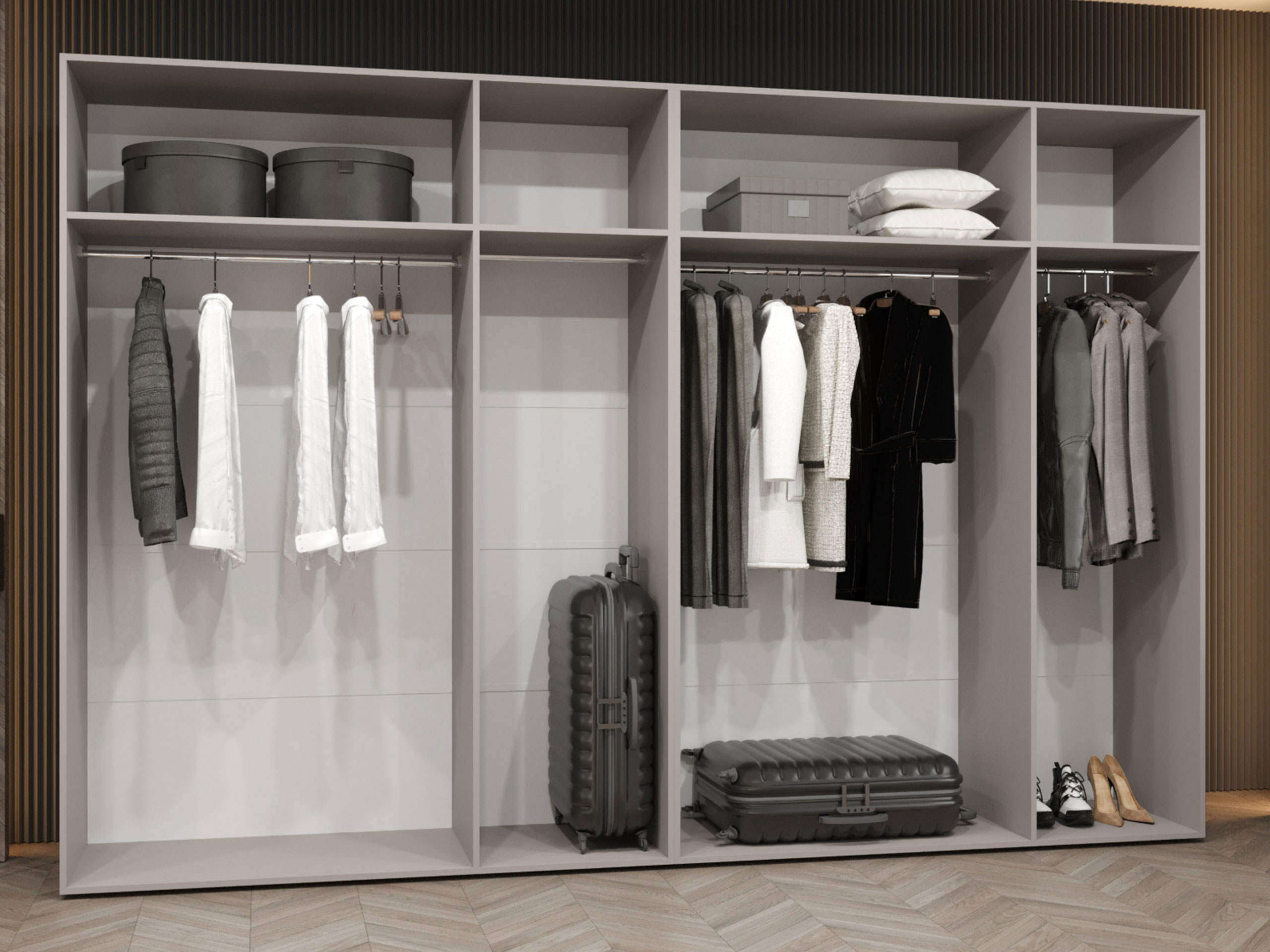 Kledingkast Hartford 517 (Kasjmier)