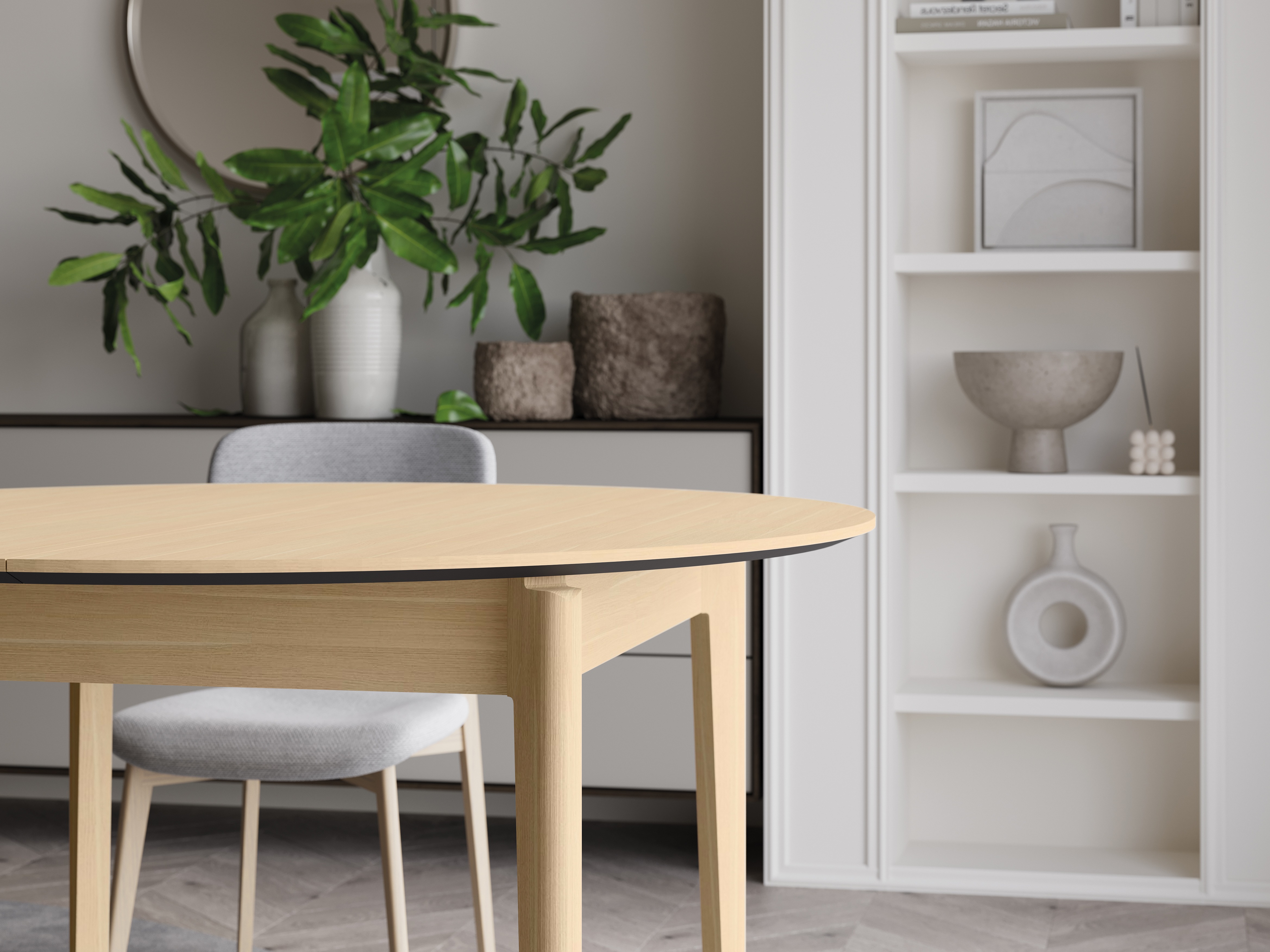 Tafel Fresno 180 (Licht eiken)